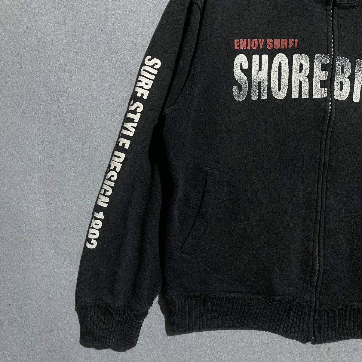 Vintage Vintage Shore Break Black Zip-Up Surf Jacket Size US L / EU 52-54 / 3 - 6 Thumbnail