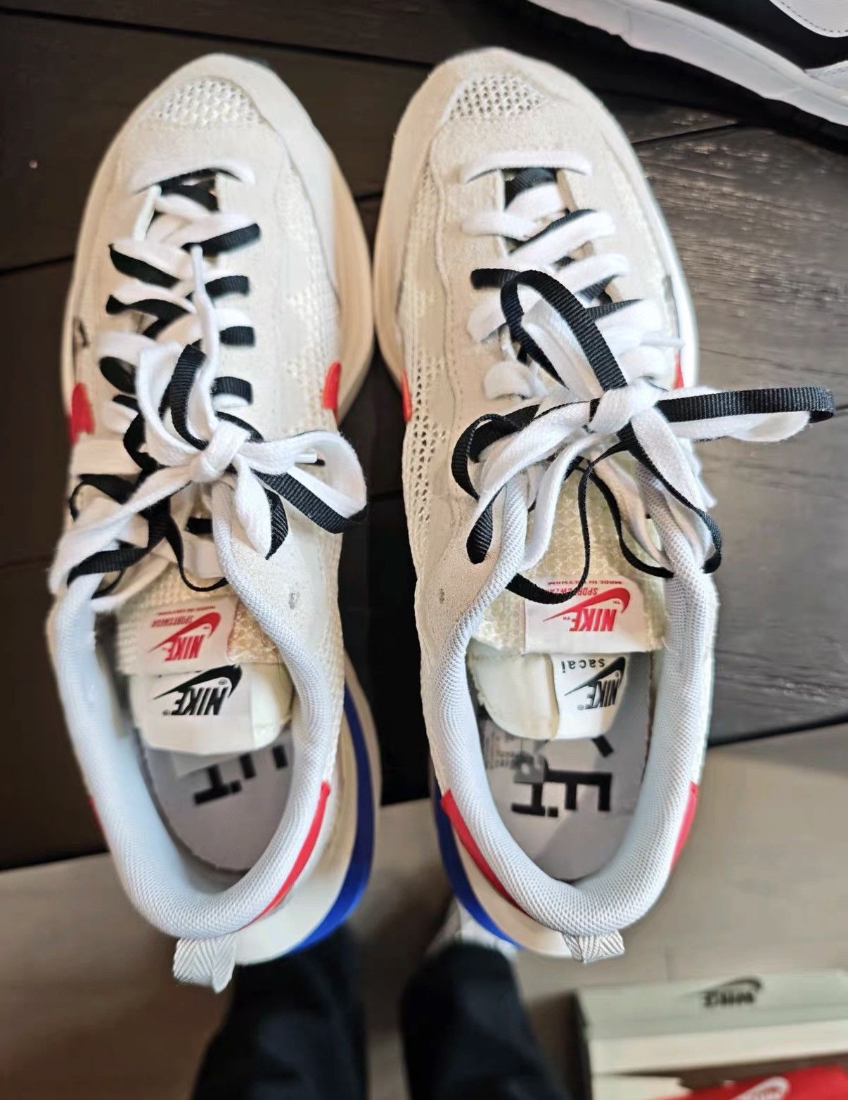 Nike × Sacai Sacai x Nike Deconstructed Grey White J42 Size US 10 / EU 43 - 5 Thumbnail