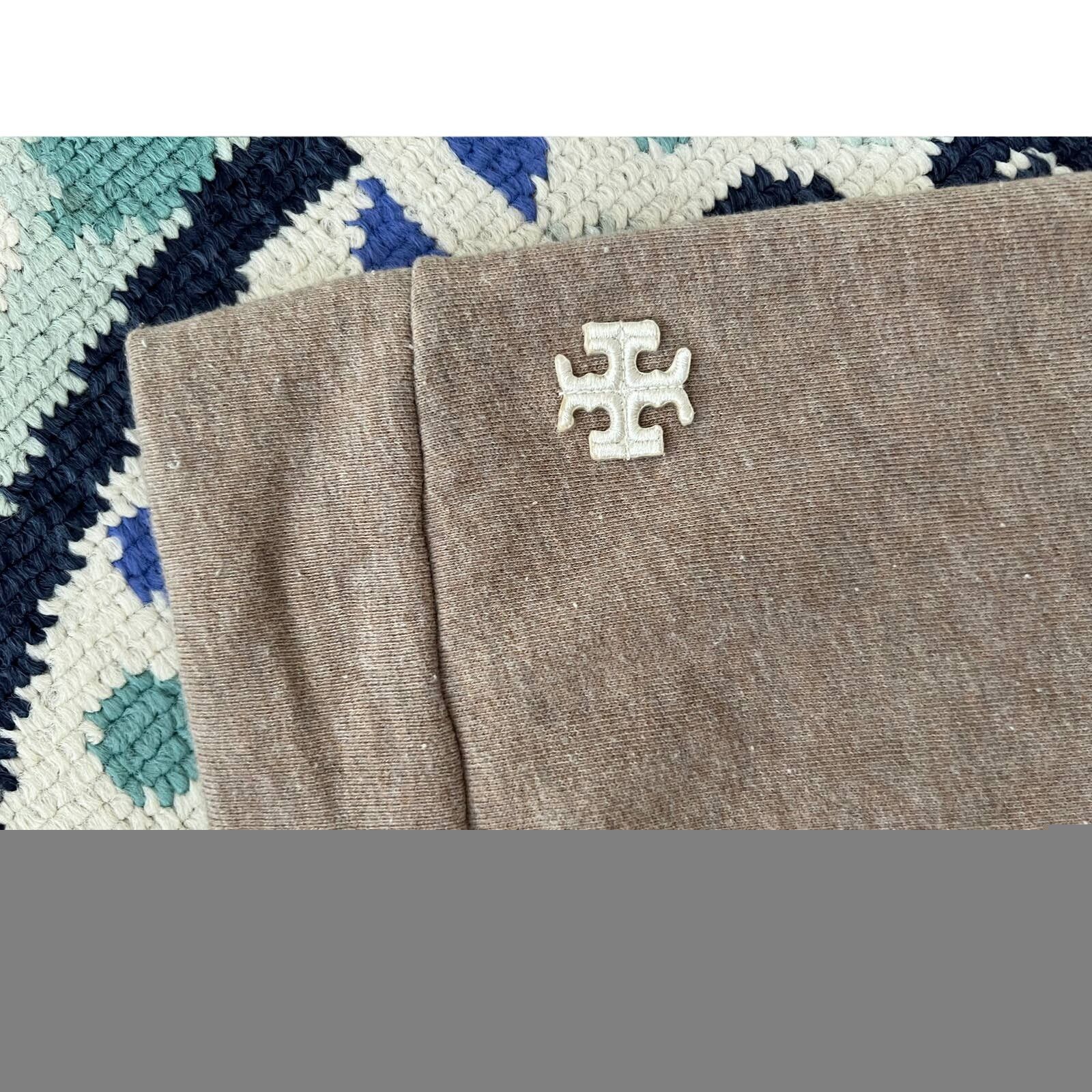 Other Tory Burch Sport Tan French Terry Sweatpant Sz S (as-is) Size 28" / US 6 / IT 42 - 7 Thumbnail