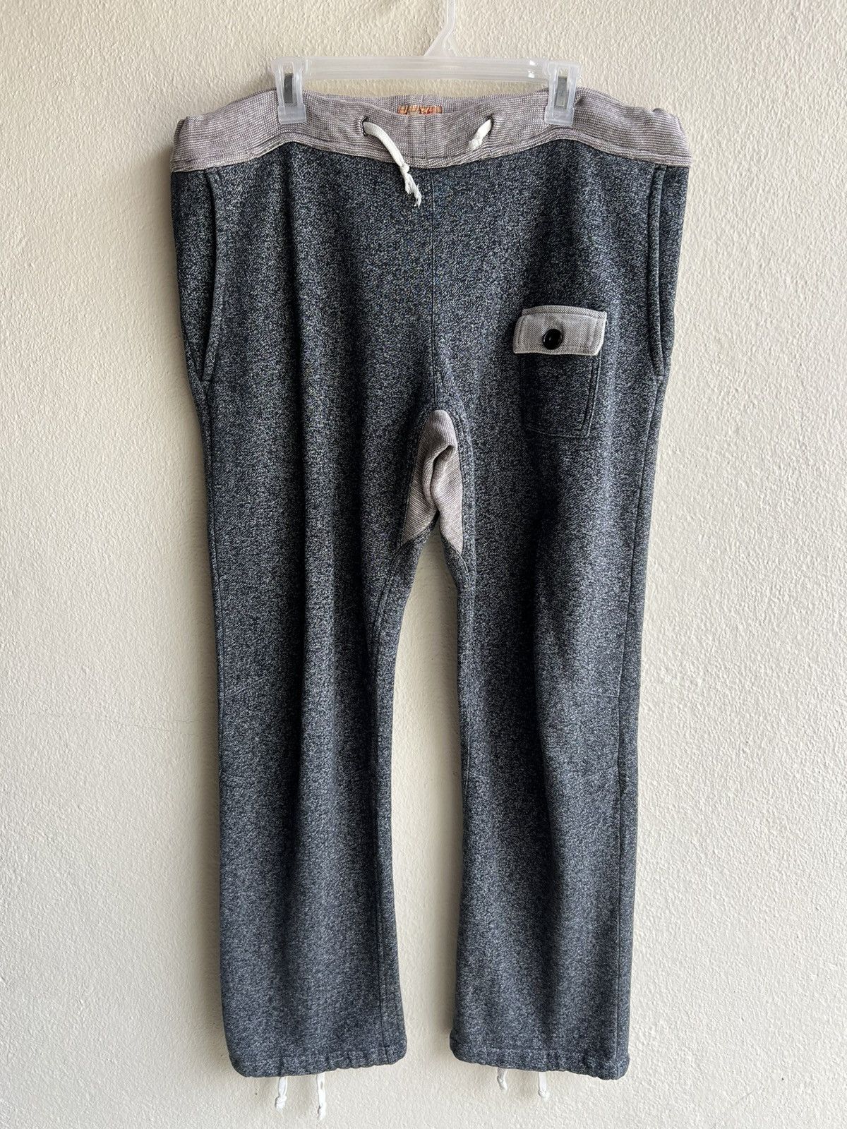 Sugar Cane Sugar Cane Cheswick Sportswear Salt & Pepper Sweatpant Size US 36 / EU 52 - 24 Thumbnail