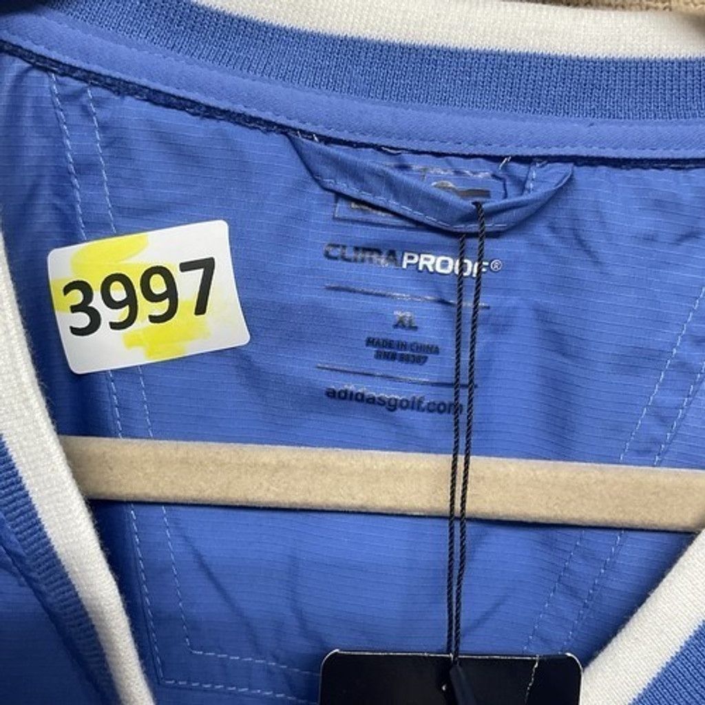 Adidas NWT Adidas ClimaProof Lined Lightweight Golf Jacket Men XL Size US XL / EU 56 / 4 - 2 Thumbnail