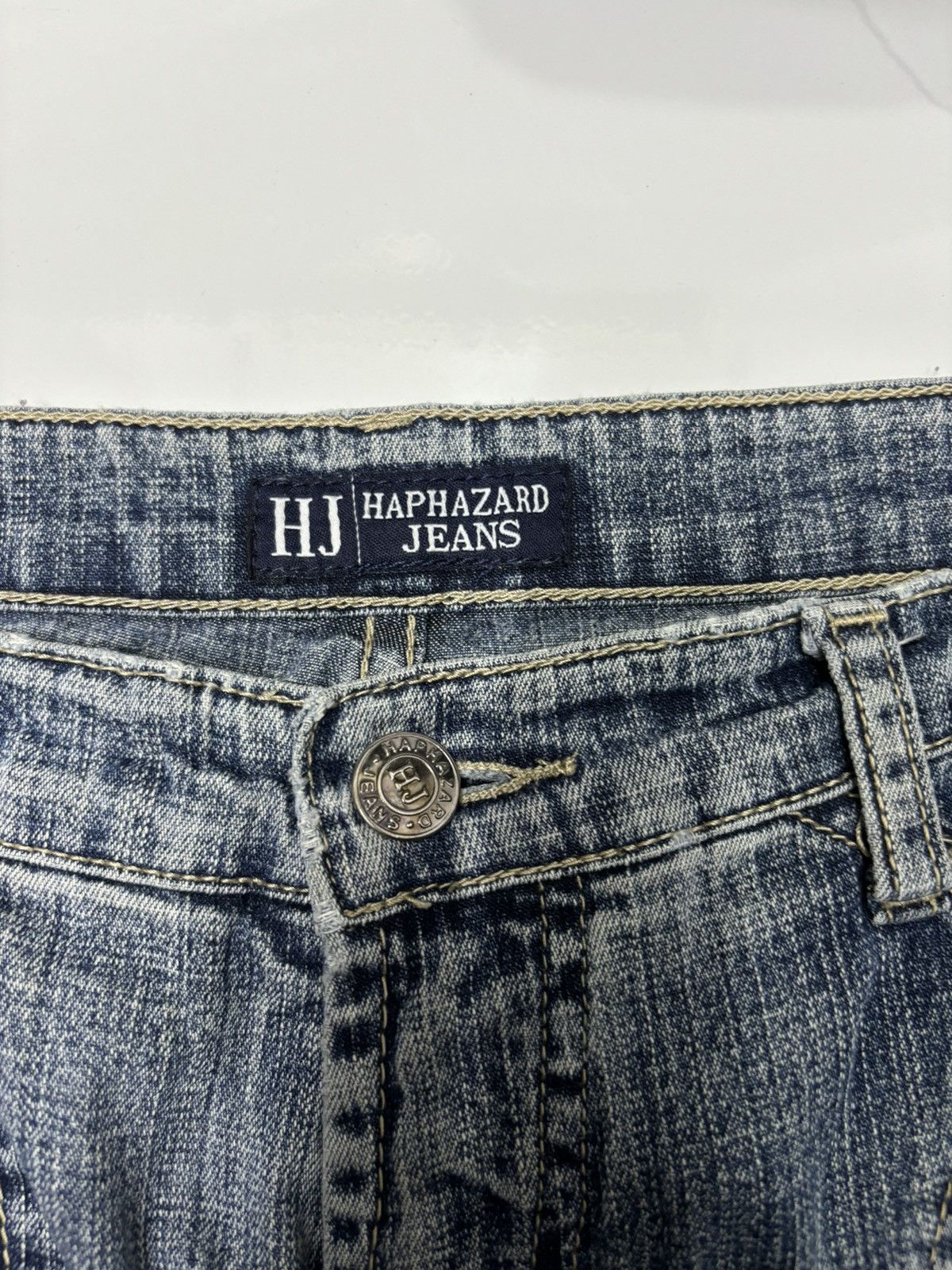 If Six Was Nine FLARE JEANS HAPHAZARD METAL STUDDED FLARED JEANS Size US 30 / EU 46 - 7 Thumbnail