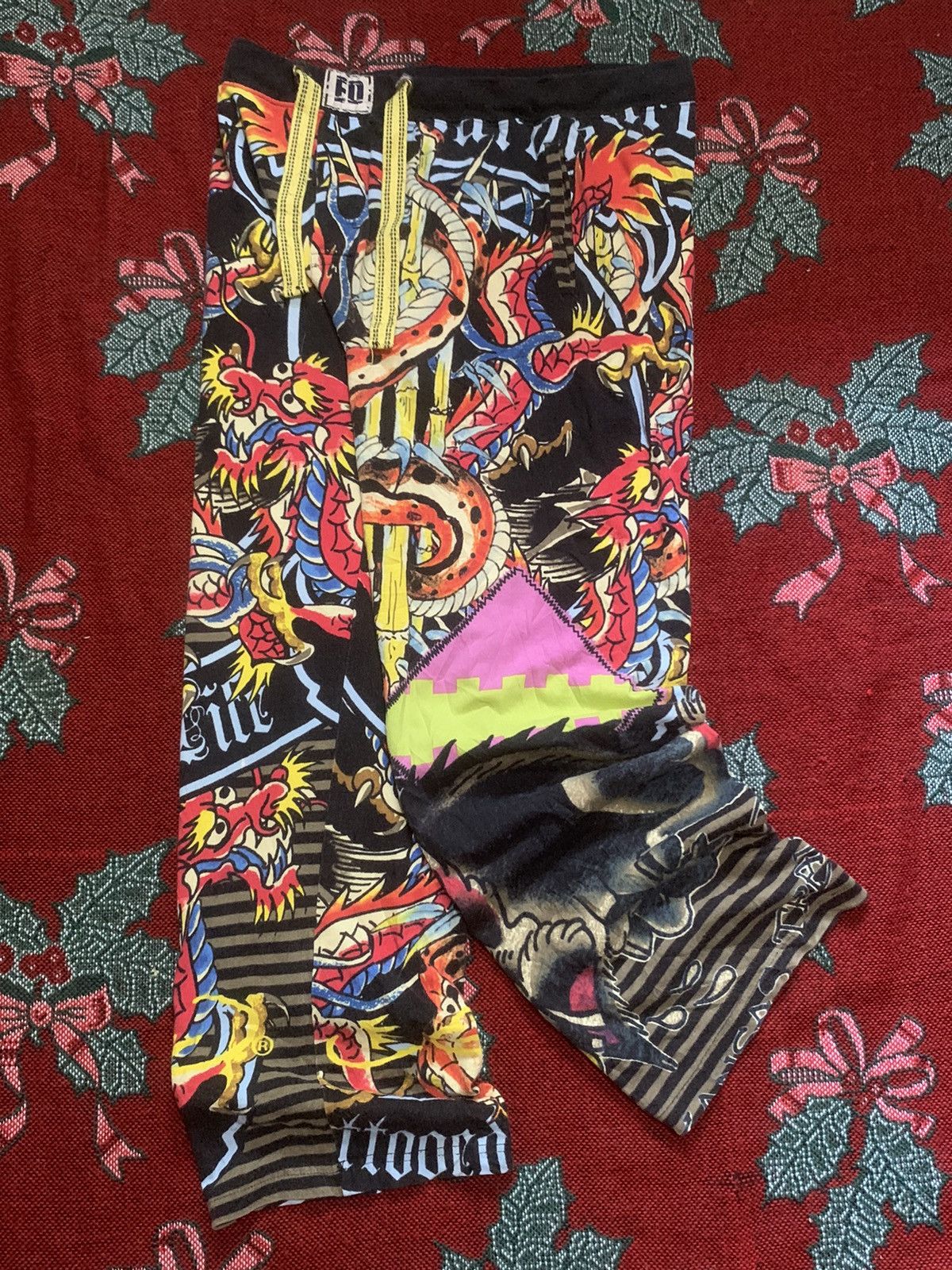 Ed Hardy VINTAGE Y2K ED HARDY BOTTOMS Size US 33 - 1 Thumbnail