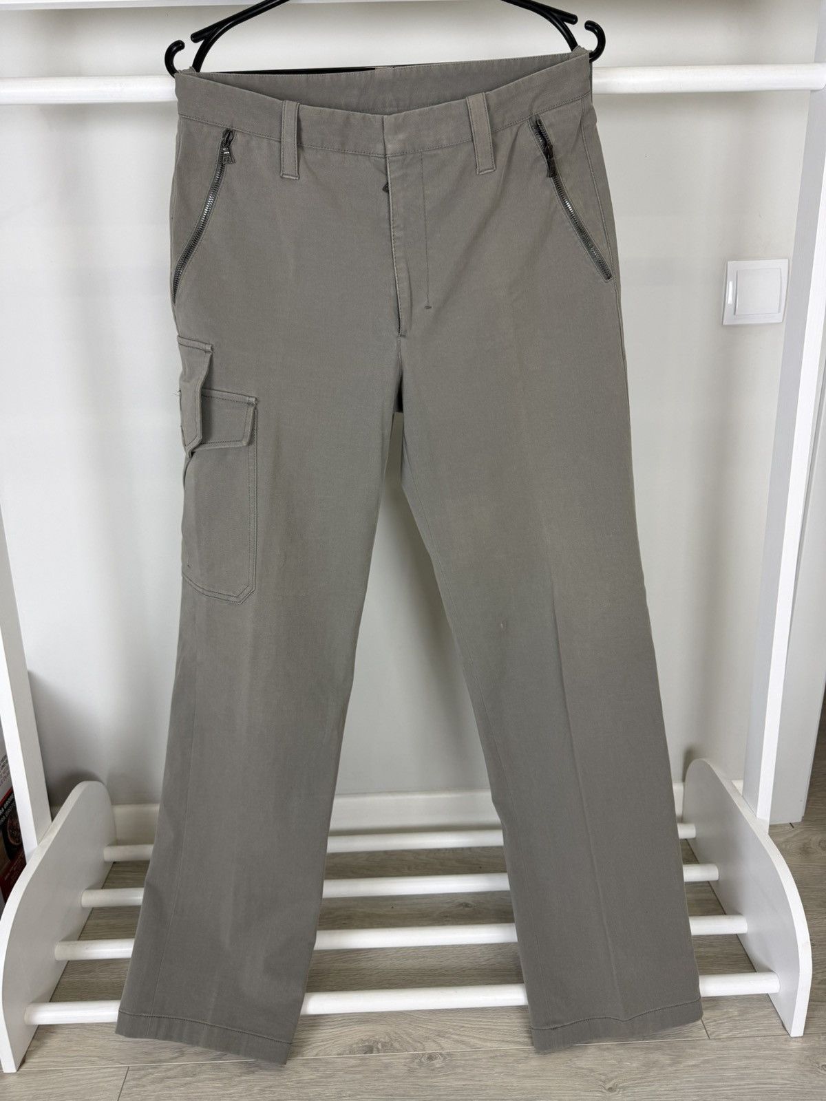 Prada Prada Red Cargo Pants Size US 33 - 7 Thumbnail