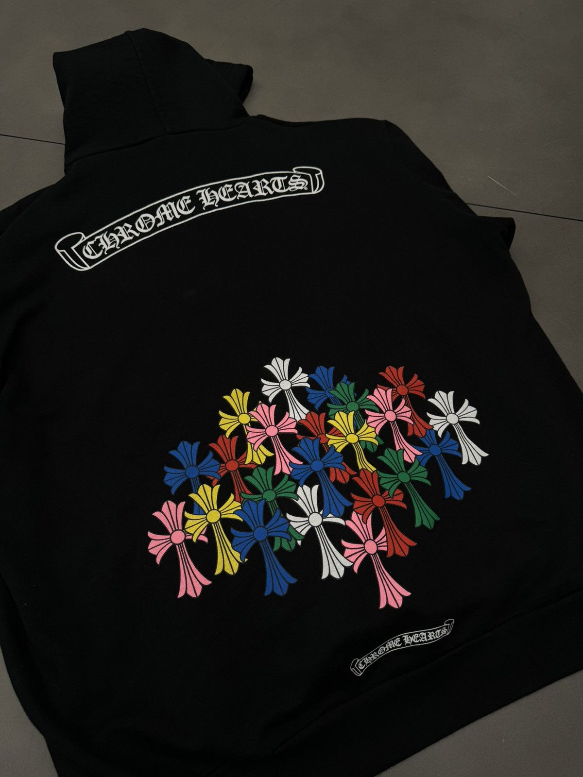 Chrome Hearts Chrome Hearts Multi Color Cross Cemetery Hoodie Size US L / EU 52-54 / 3 - 4 Thumbnail