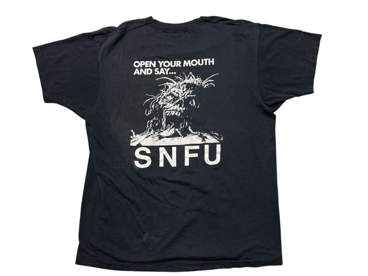 Band Tees × Vintage Vintage 80s SNFU Tees Size US L / EU 52-54 / 3 - 2 Thumbnail