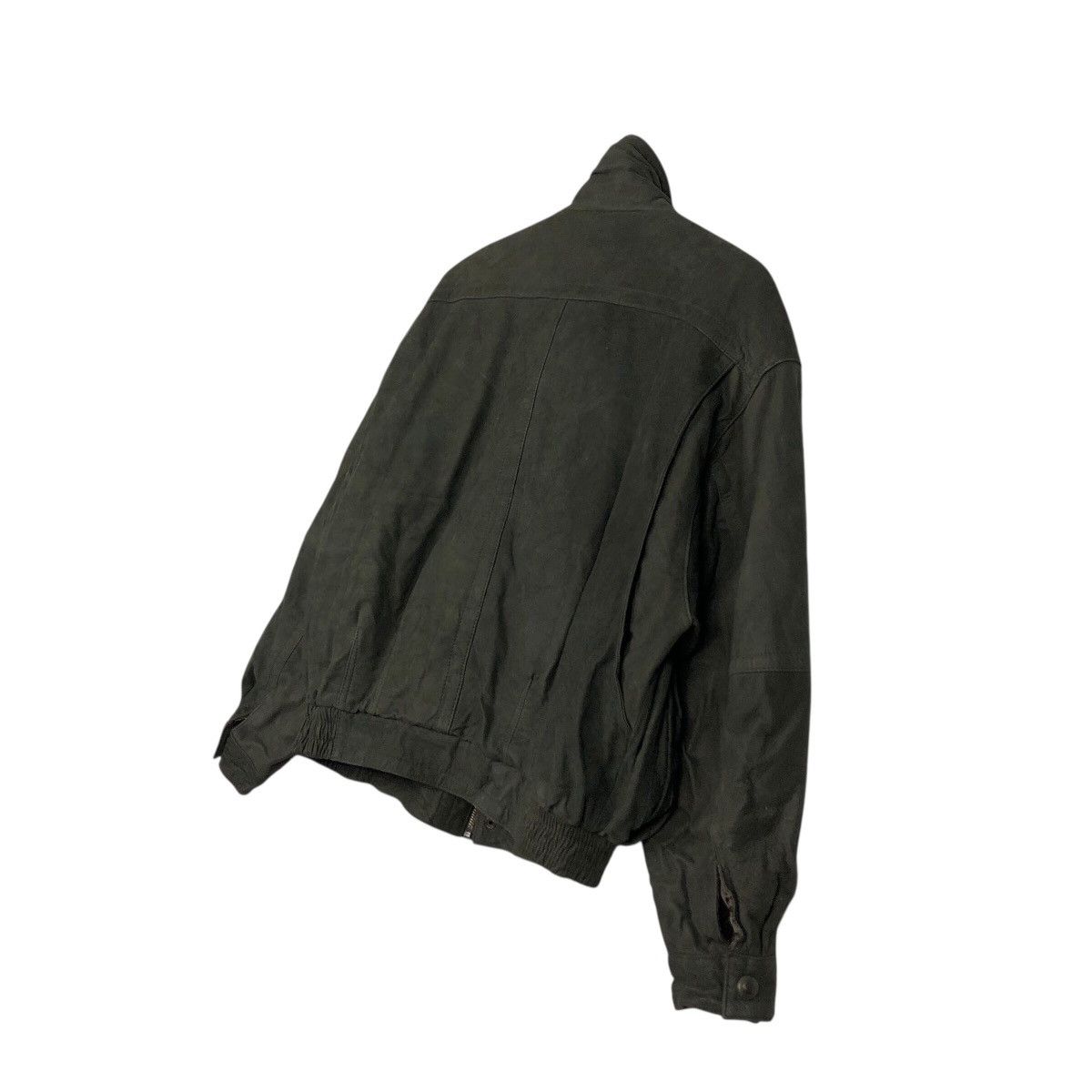 Japanese Brand 📌Vintage Leather Jacket Blanket Unbranded Jpn Issey Miyake Size US M / EU 48-50 / 2 - 11 Thumbnail