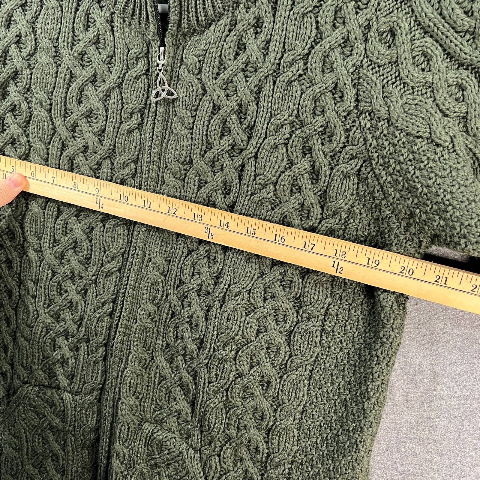 Aran Crafts Aran Craft Merino Wool Women's Sweater Size M / US 6-8 / IT 42-44 - 6 Thumbnail