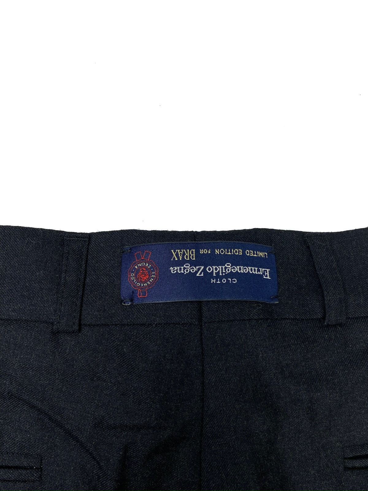 Ermenegildo Zegna ERMENEGILDO ZEGNA MENS CLASSIC DRESS PANTS WOOL TROUSERS Size US 34 / EU 50 - 9 Thumbnail