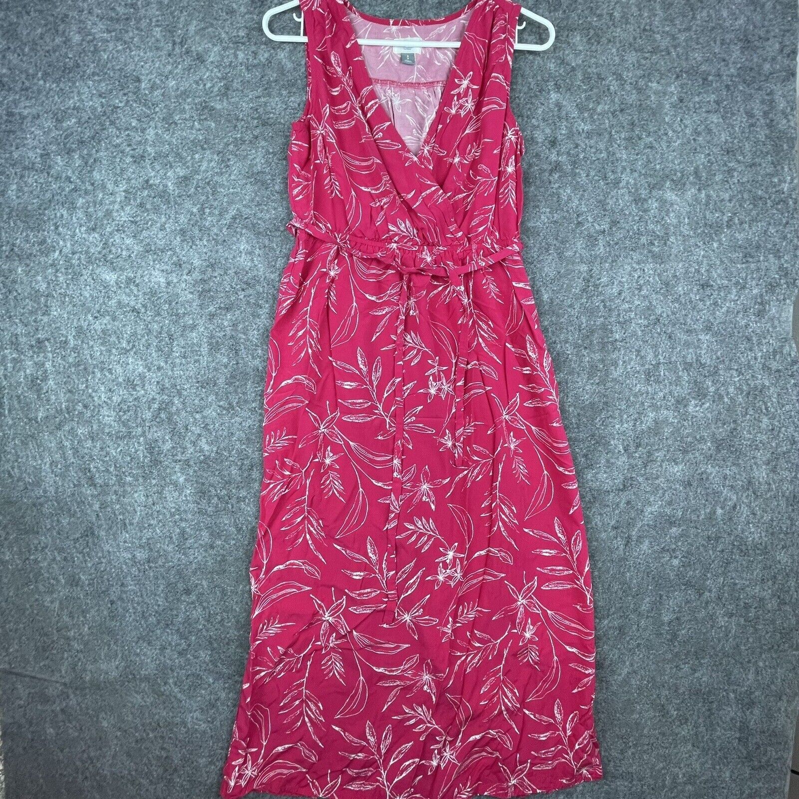 Old Navy Old Navy Dress Womens Small Pink Maxi Belted Summery Boho Size S / US 4 / IT 40 - 1 Thumbnail