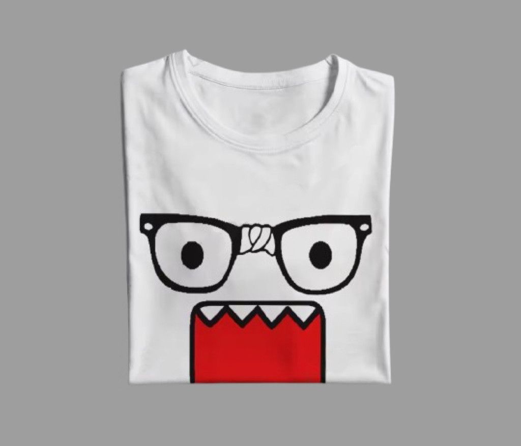 Japanese Brand Streetwear Y2K Vintage Domo Bear Kun Print Hip Hop T-Shirt Size US M / EU 48-50 / 2 - 5 Thumbnail