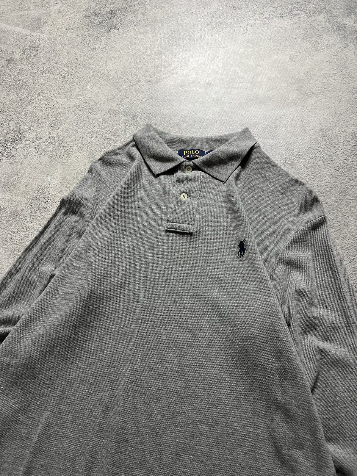 Vintage Vintage Y2k Polo By Ralph Lauren🩶 Long Sleeve Rugby Polo 00s Size US M / EU 48-50 / 2 - 5 Thumbnail