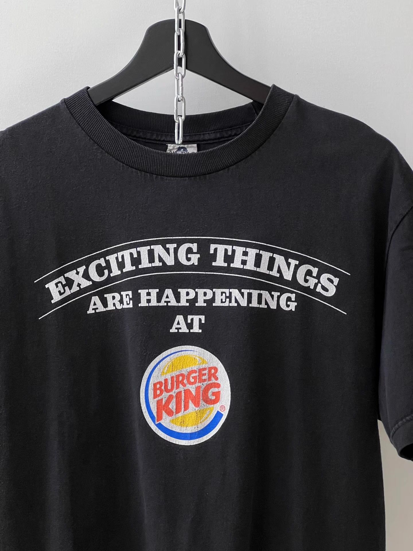 Vintage 90s Vintage Burger King Short Sleeve T‑shirt Q13 Size US M / EU 48-50 / 2 - 1 Thumbnail