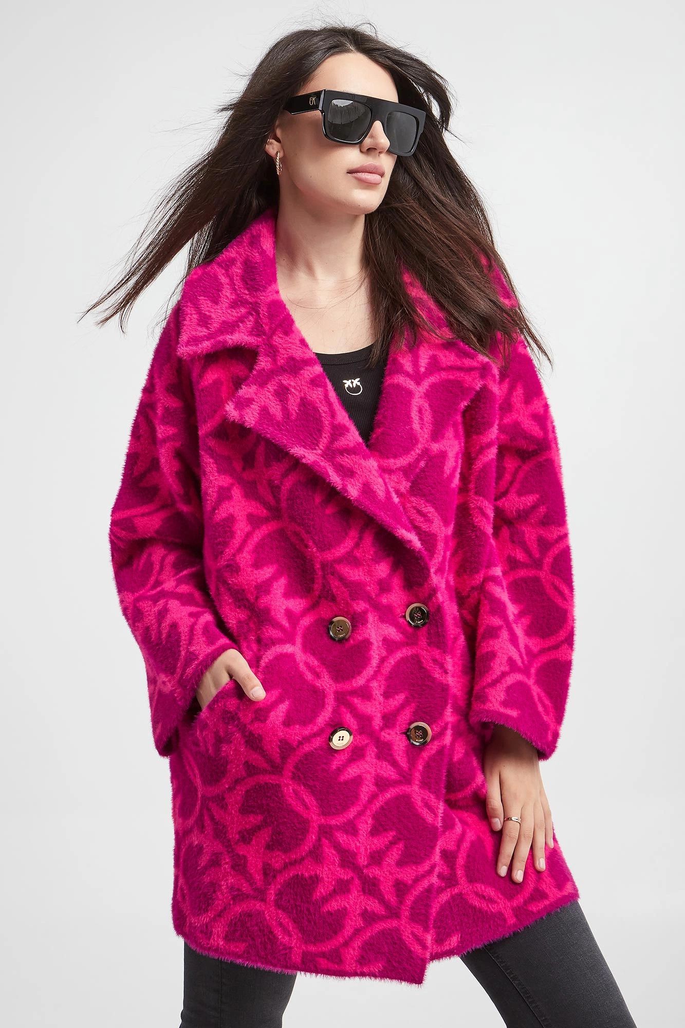 Pinko Love Birds PINKO Coat Size L / US 10 / IT 46 - 3 Thumbnail