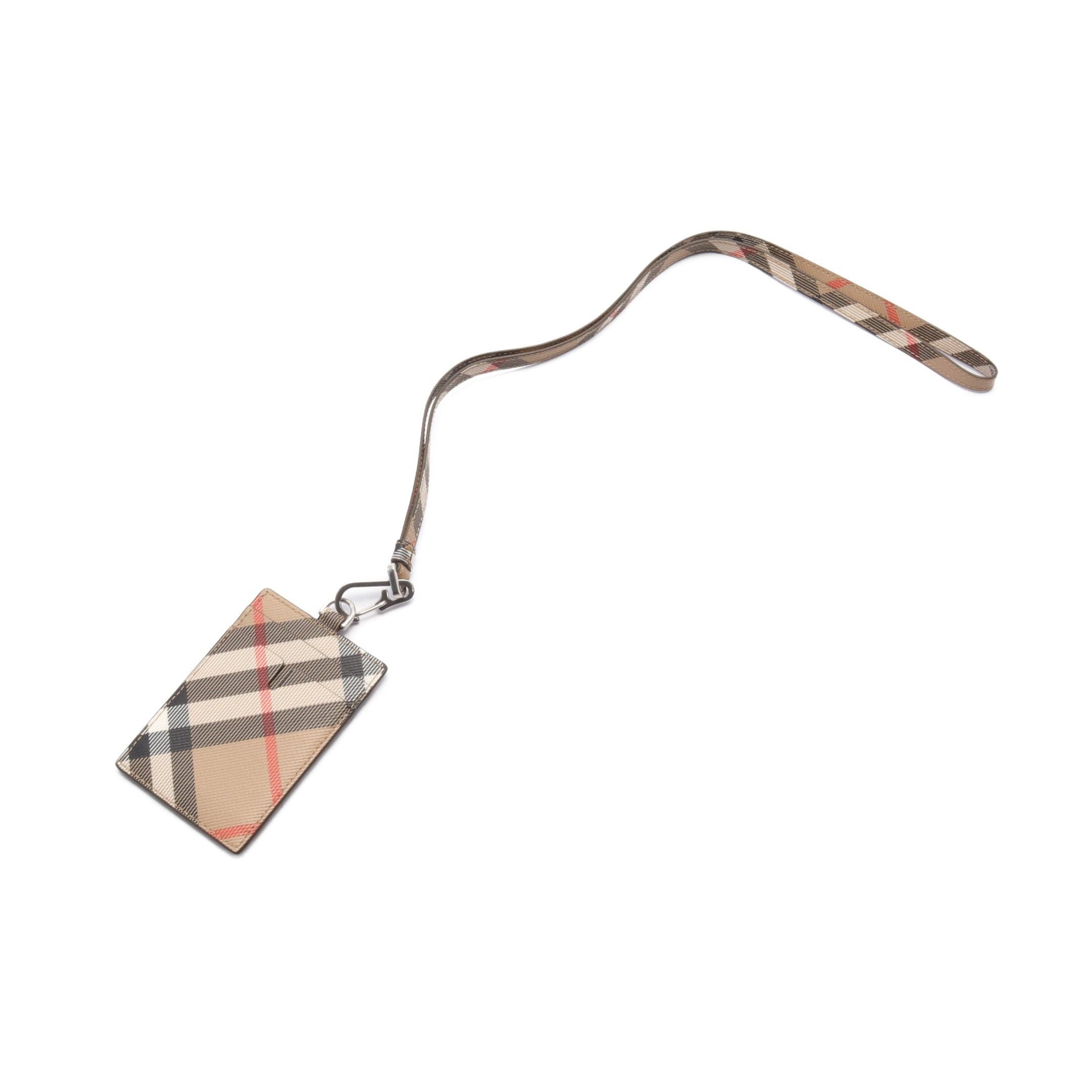 Burberry Burberry Card Case Beige Black Multicolor Size ONE SIZE - 1 Thumbnail