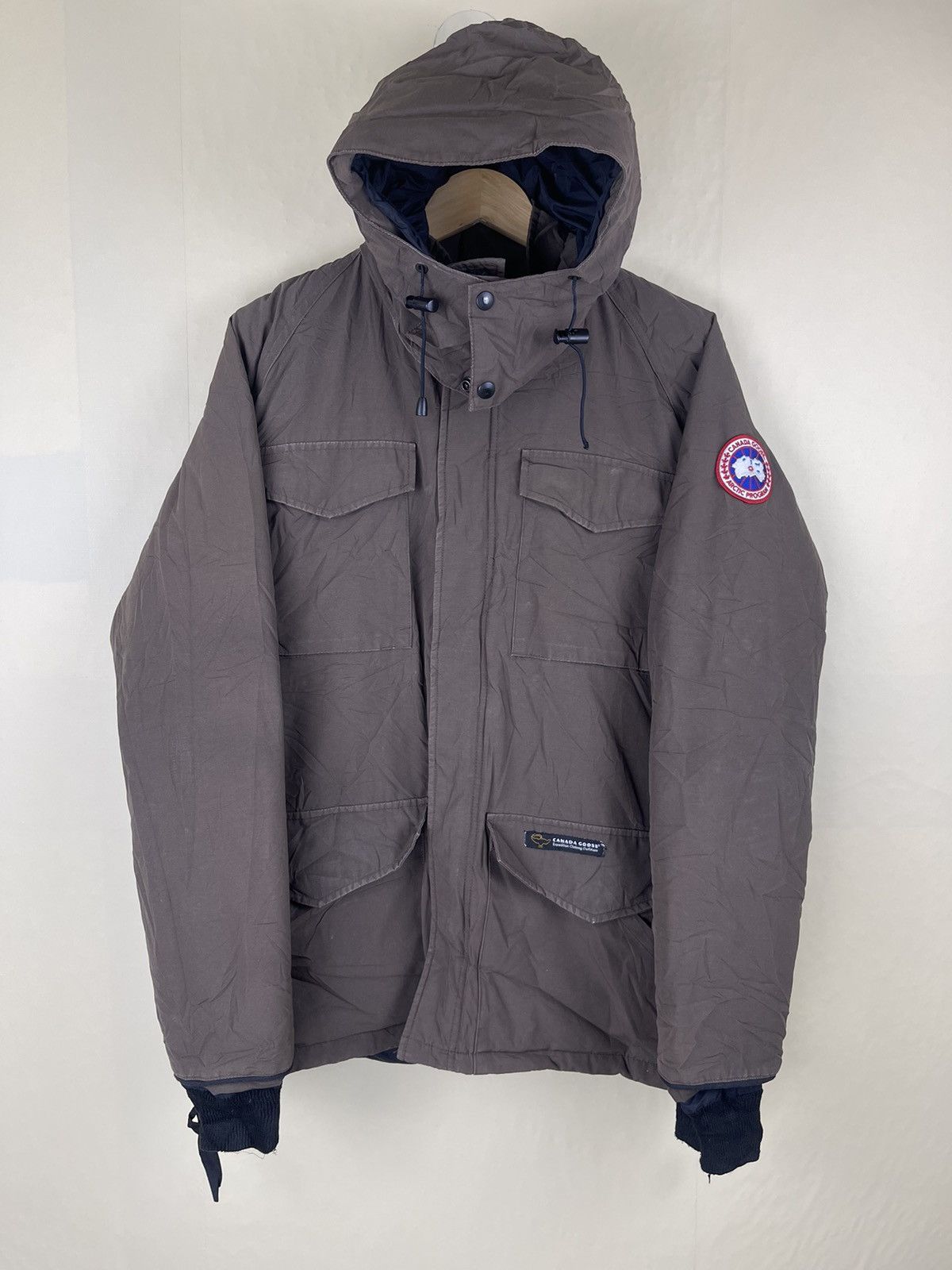 CANADA GOOSE CONSTABLE EXPEDITION DOWN JACKET HOODIE