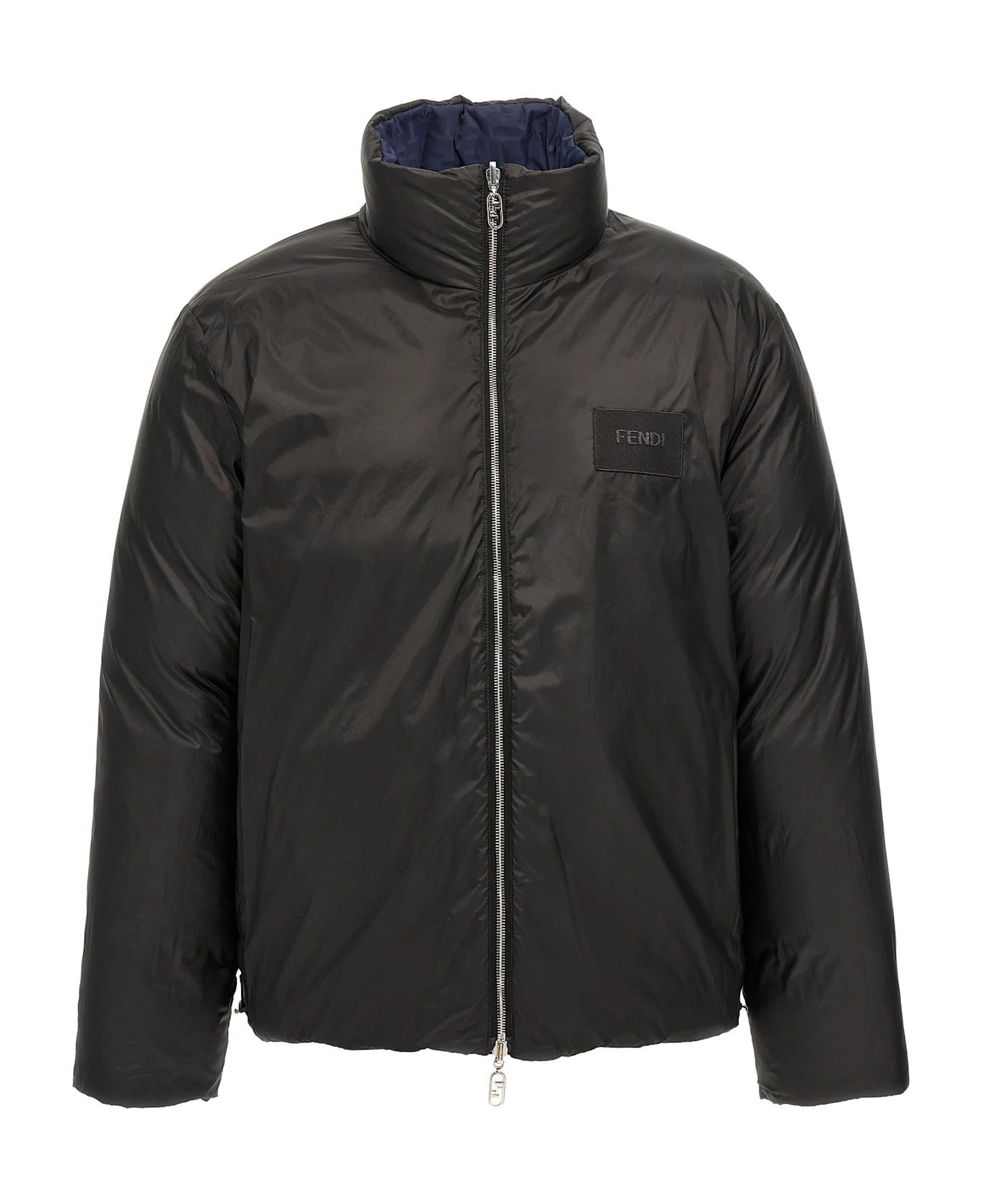 Fendi o1s1wg110126 Puffer Jacket in Blue Size US L / EU 52-54 / 3 - 3 Thumbnail