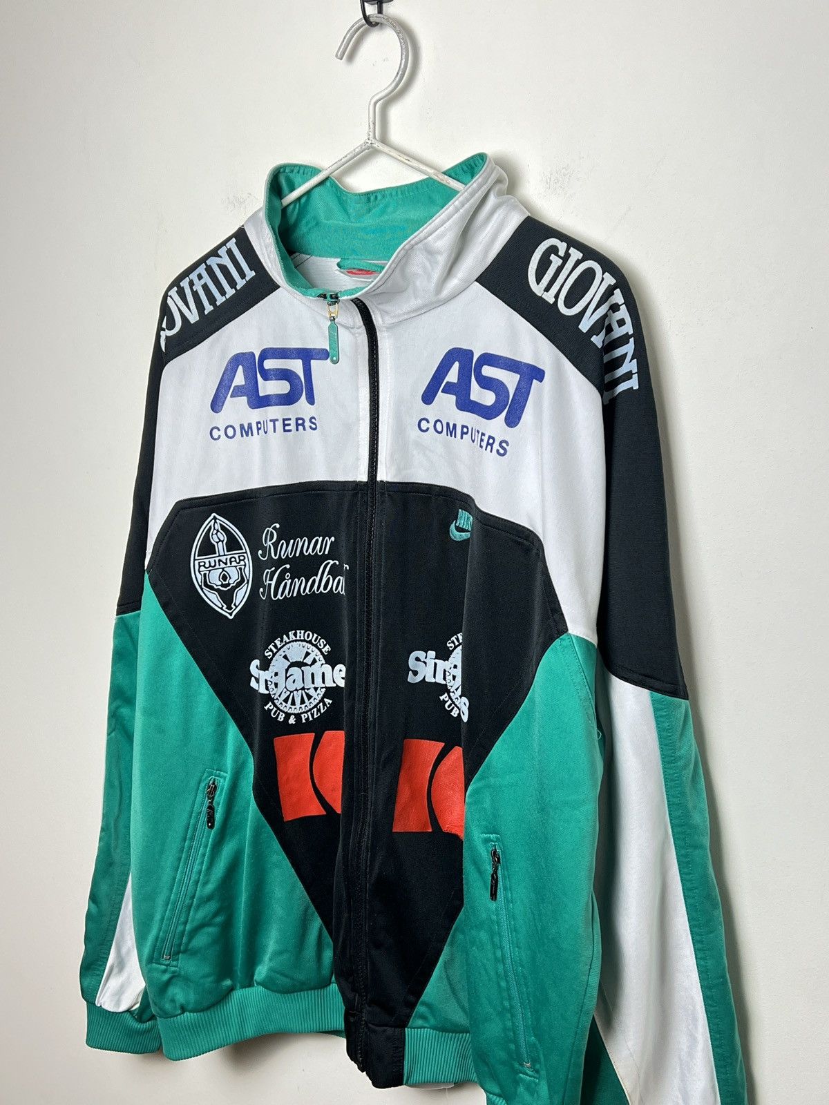 Nike nike y2k vintage tracktop light jacket racing sport shell Size US L / EU 52-54 / 3 - 4 Thumbnail