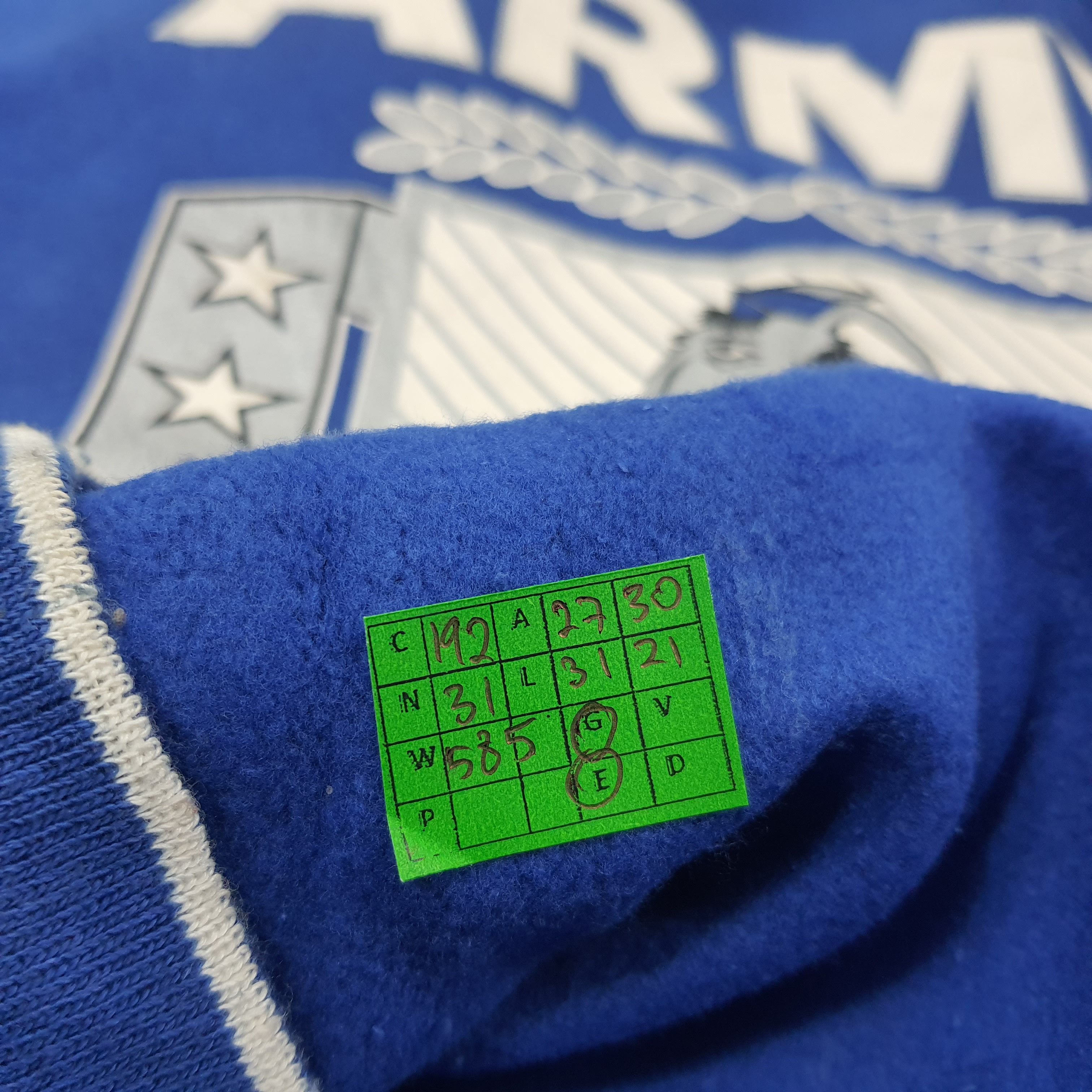 Vintage Vintage Fort Walker Fort A.P. Hill USA Army Sweatshirt Size US XXL / EU 58 / 5 - 7 Thumbnail
