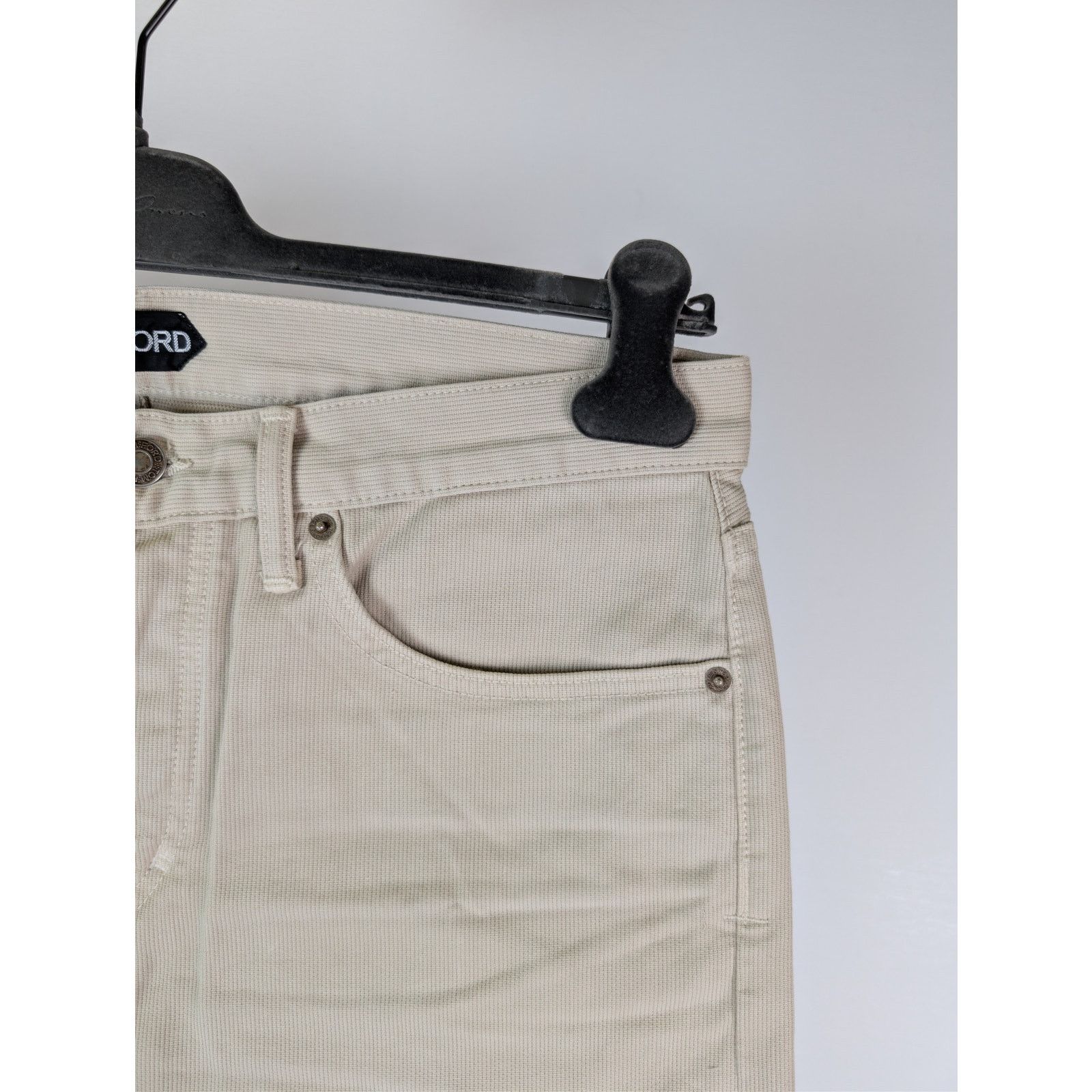 Tom Ford o1rshd1 Slim Denim Jeans in Beige Size US 33 - 4 Thumbnail