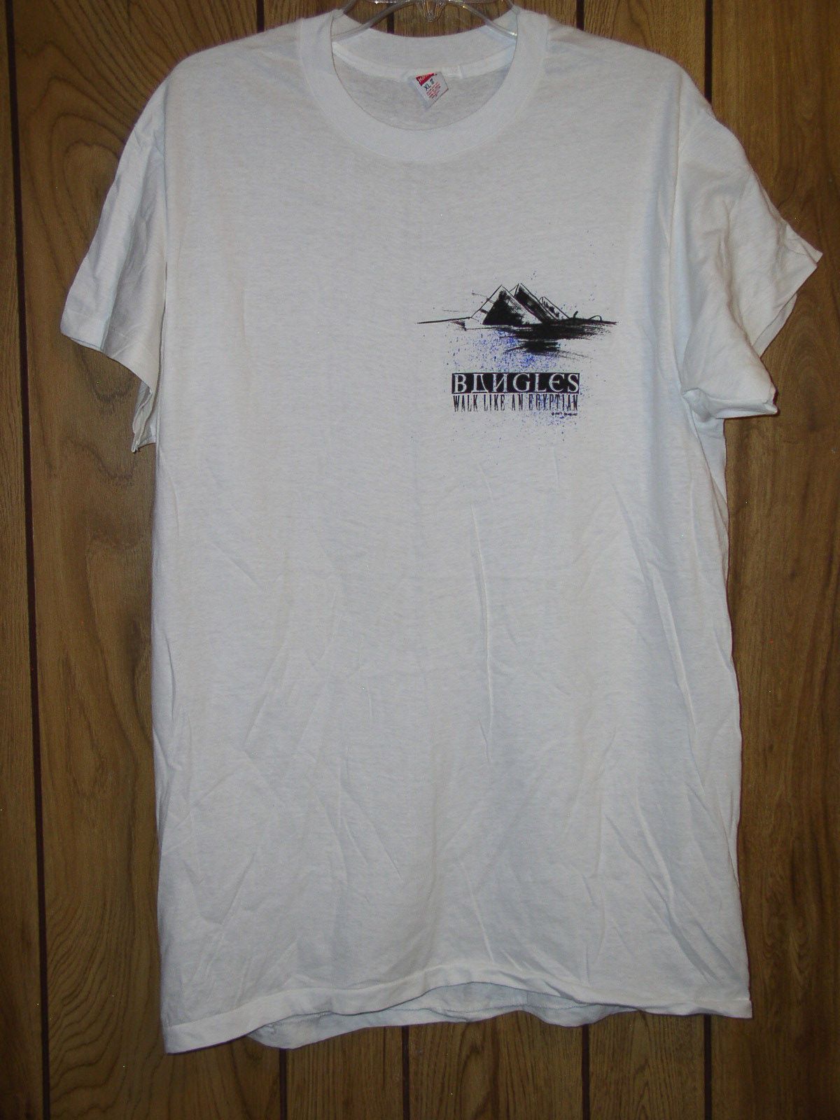 Vintage Bangles Concert Shirt 1987 Walk Like Egyptian Single Stitch Size US XL / EU 56 / 4 - 1 Thumbnail