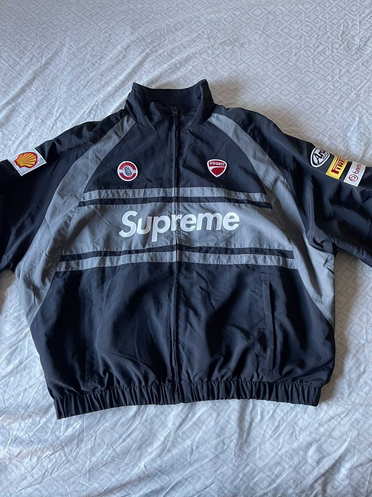 Ducati × Supreme Supreme Ducati Track Jacket | Grailed Ducati × Supreme Supreme Ducati Track Jacket | Grailed