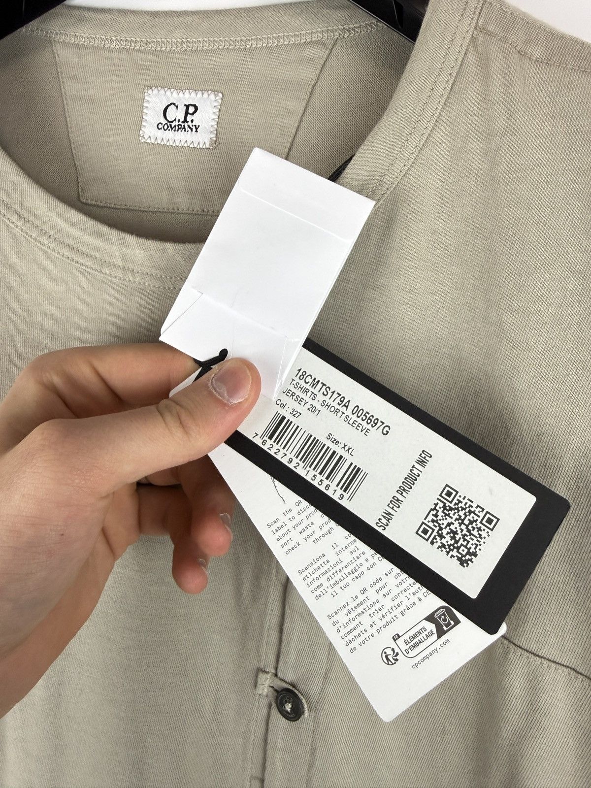 C.P. Company Grey C.P. Company t-shirt (brand new with tags) Size US XXL / EU 58 / 5 - 6 Thumbnail