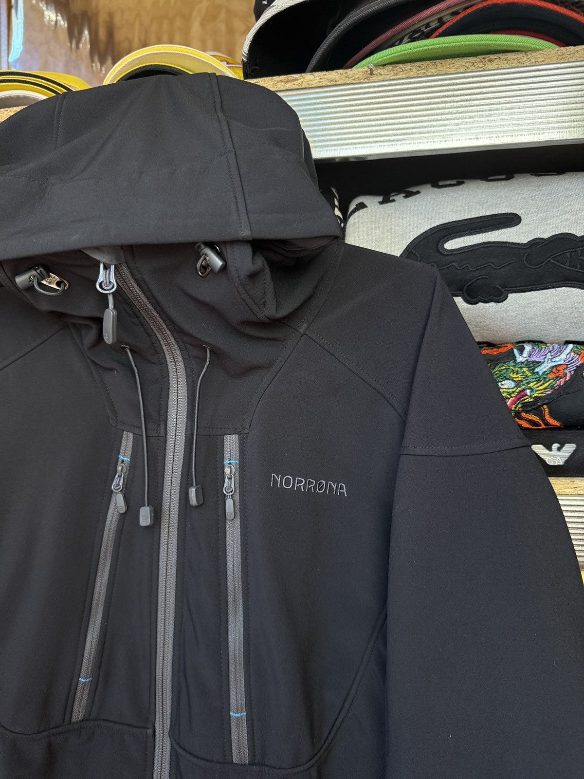 Norrona Vintage NORRONA Jacket Soft Shell FLEX 3 Size US S / EU 44-46 / 1 - 4 Thumbnail