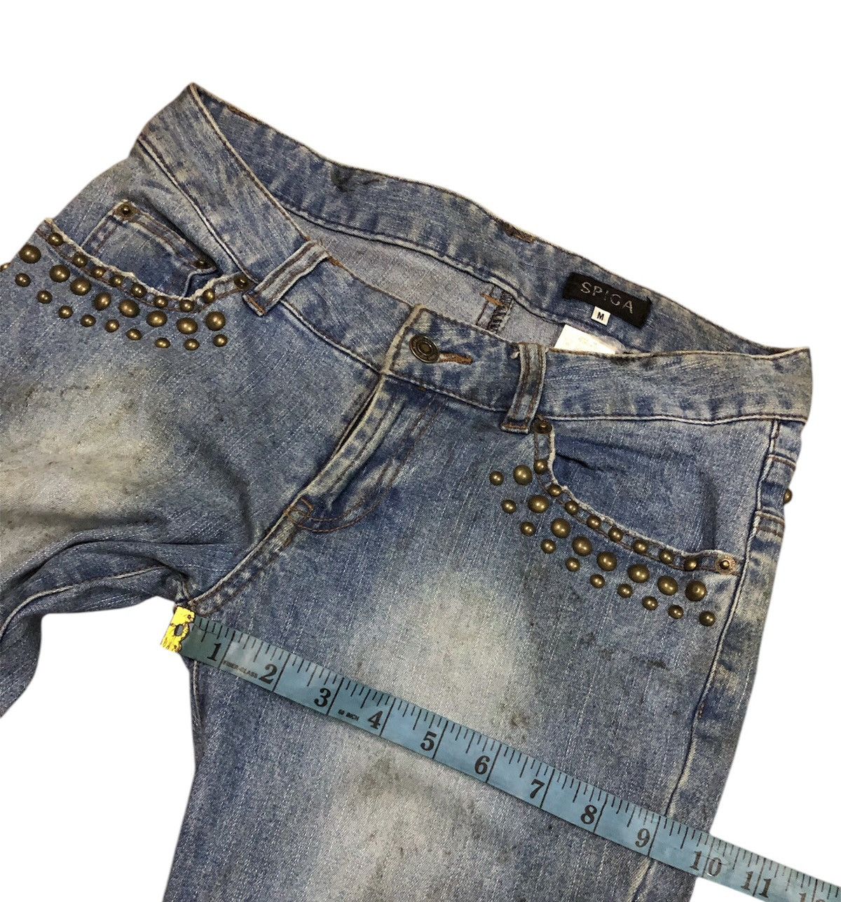 Designer × Japanese Brand SPIGA JEANS N-061402 Size 30" / US 8 / IT 44 - 22 Thumbnail