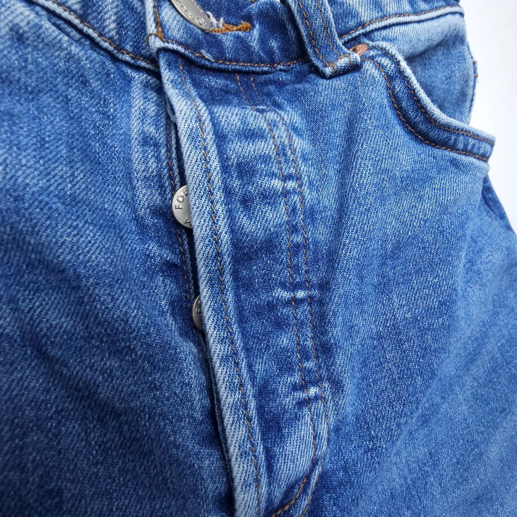 Aritzia Aritzia Jeans Arlo High Rise Straight 26x28 Blue Button Fly Denim Women's Jeans Size 26" / US 2 / IT 38 - 7 Thumbnail