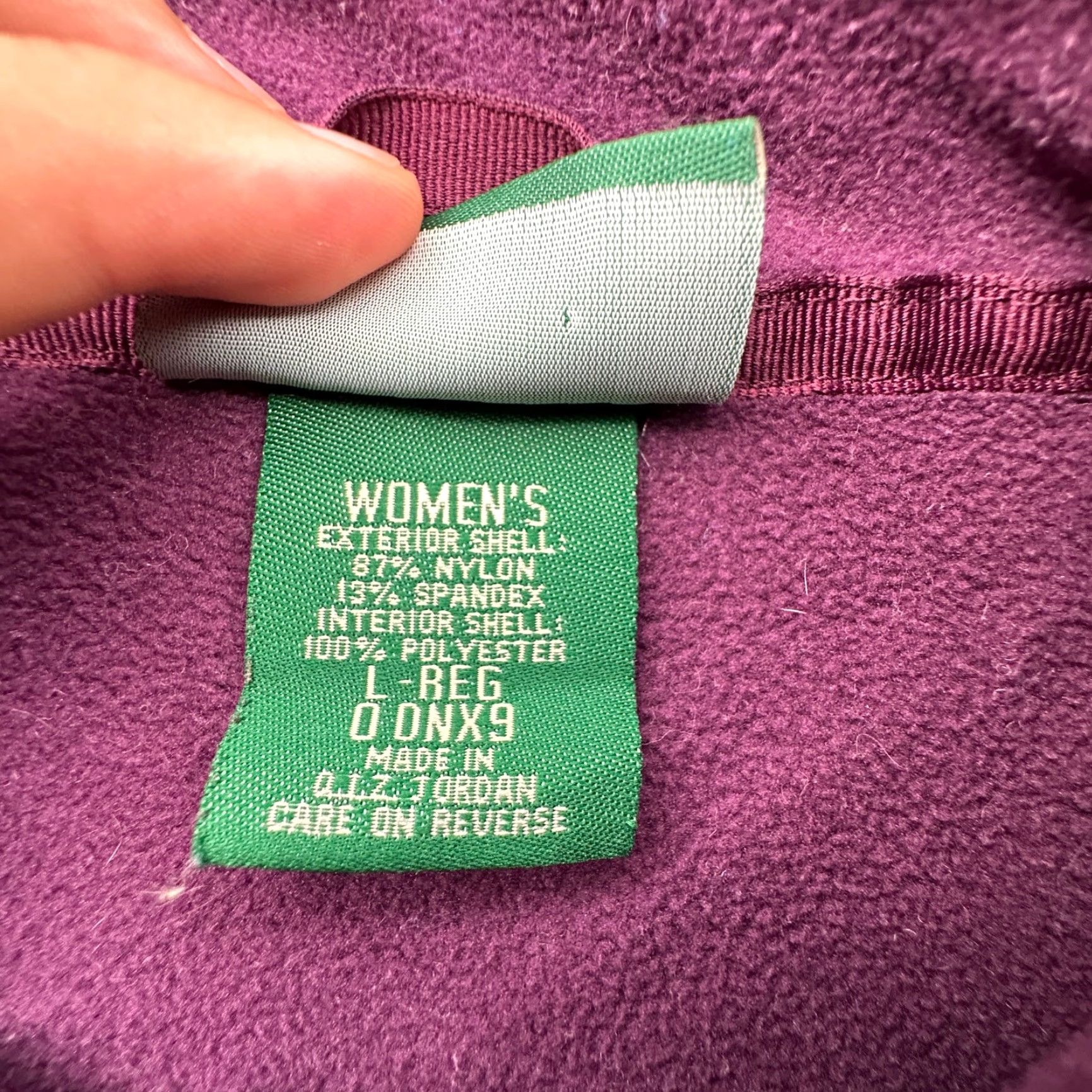 Vintage **Purple LL Bean Softshell Vest Jacket Women's Large DNX9** User: **Purple LL Bean Softshell Fleece Lined Vest Jacket Women's Large DNX9** Size L / US 10 / IT 46 - 7 Thumbnail