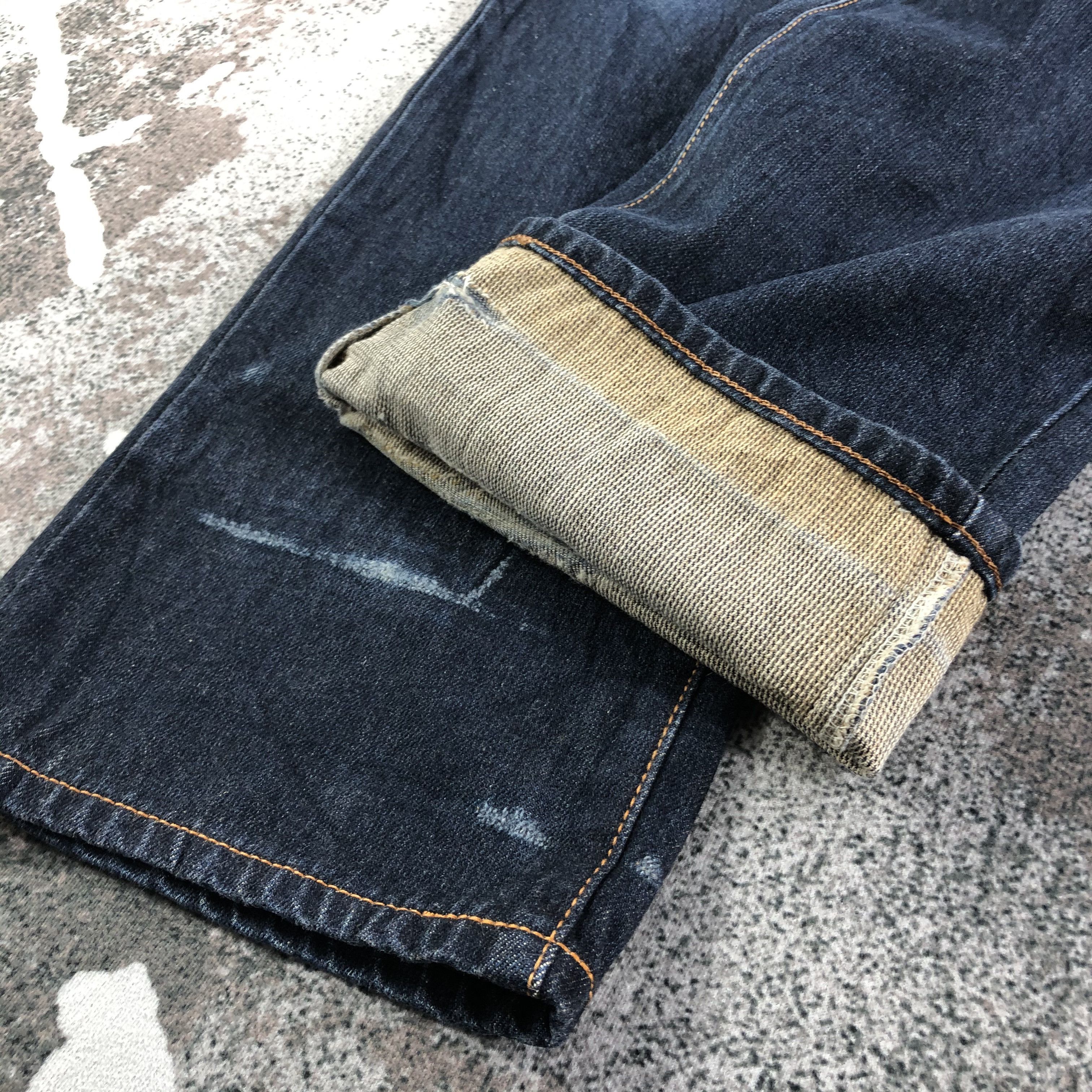 Edwin Edwin 503 Jeans Faded Blue Denim KJ1708 Size US 36 / EU 52 - 8 Thumbnail