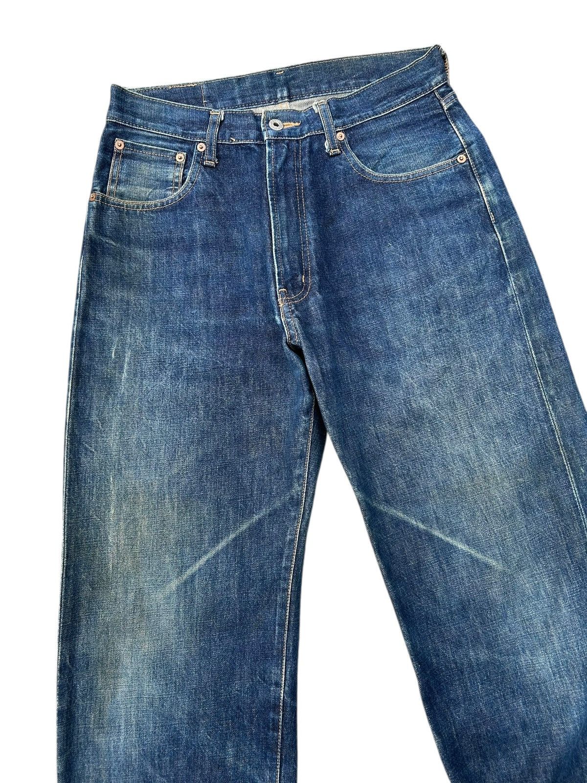 Kapital Vintage Japanese Brand UCW Selvedge Baggy Denim Jeans Size US 30 / EU 46 - 2 Thumbnail