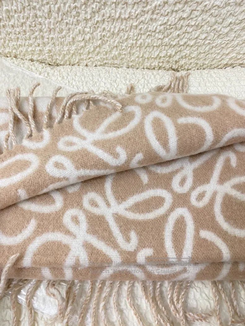 Loewe Loewe Frost resistant wool scarf Size ONE SIZE - 7 Thumbnail