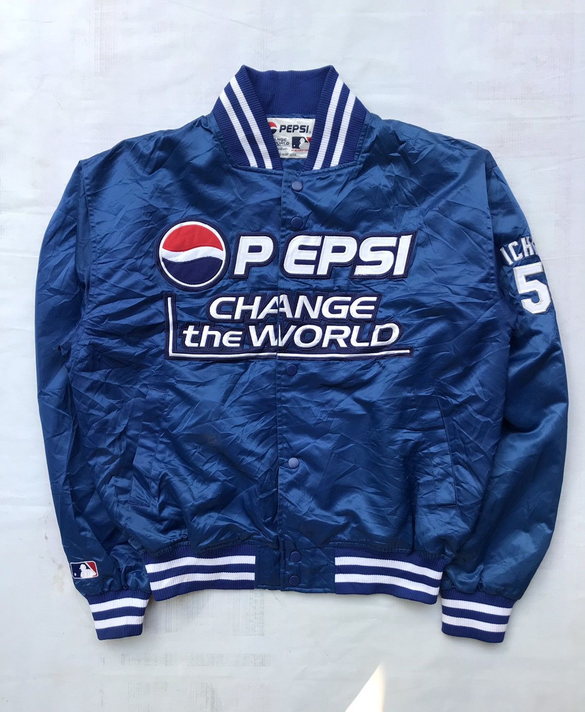 MLB Varsity vintage Pepsi x MLB x Ichiro suzuki | Grailed