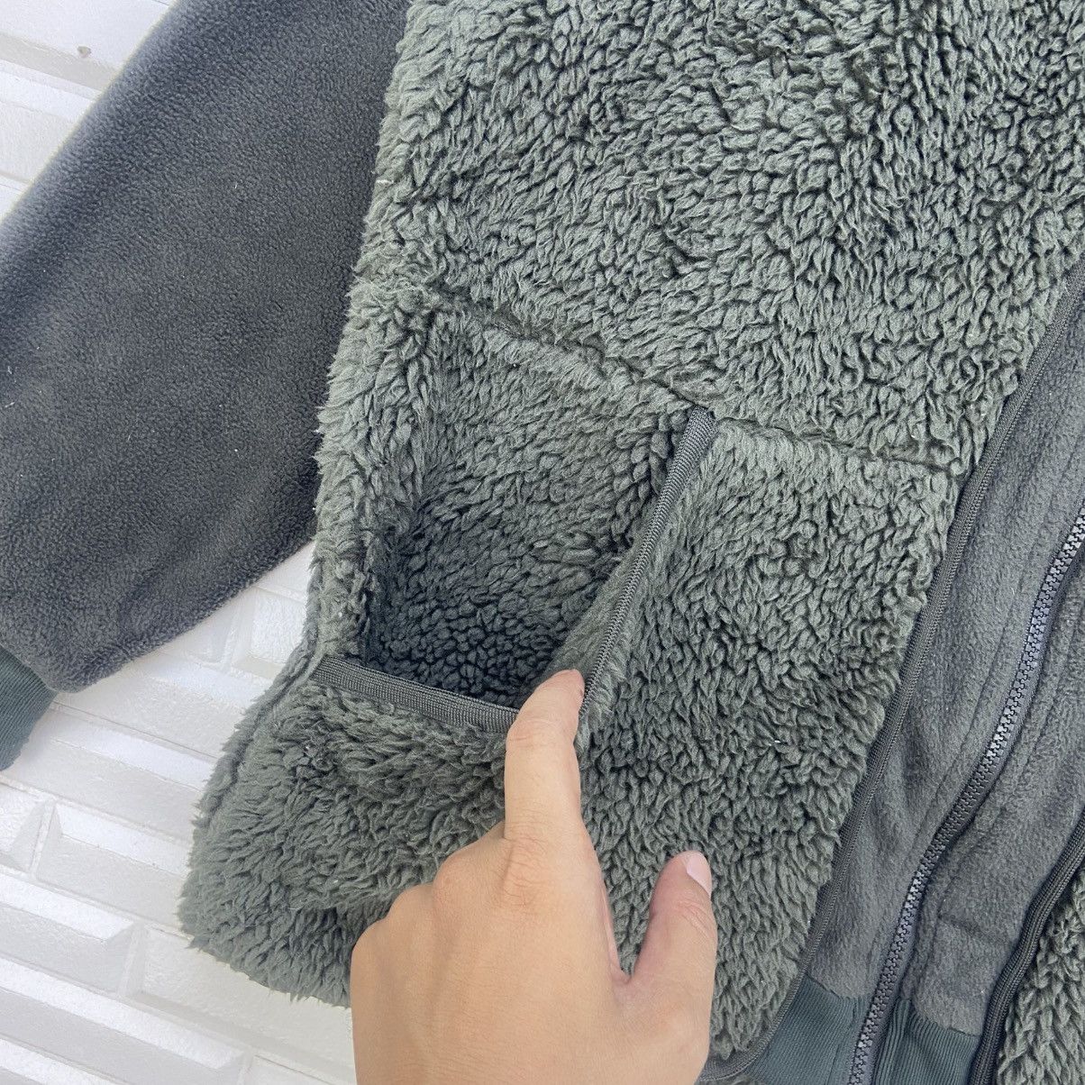 Uniqlo × White Mountaineering White Mountaineering Uniqlo Patchwork Fleece Sherpa Jacket Size US M / EU 48-50 / 2 - 8 Thumbnail