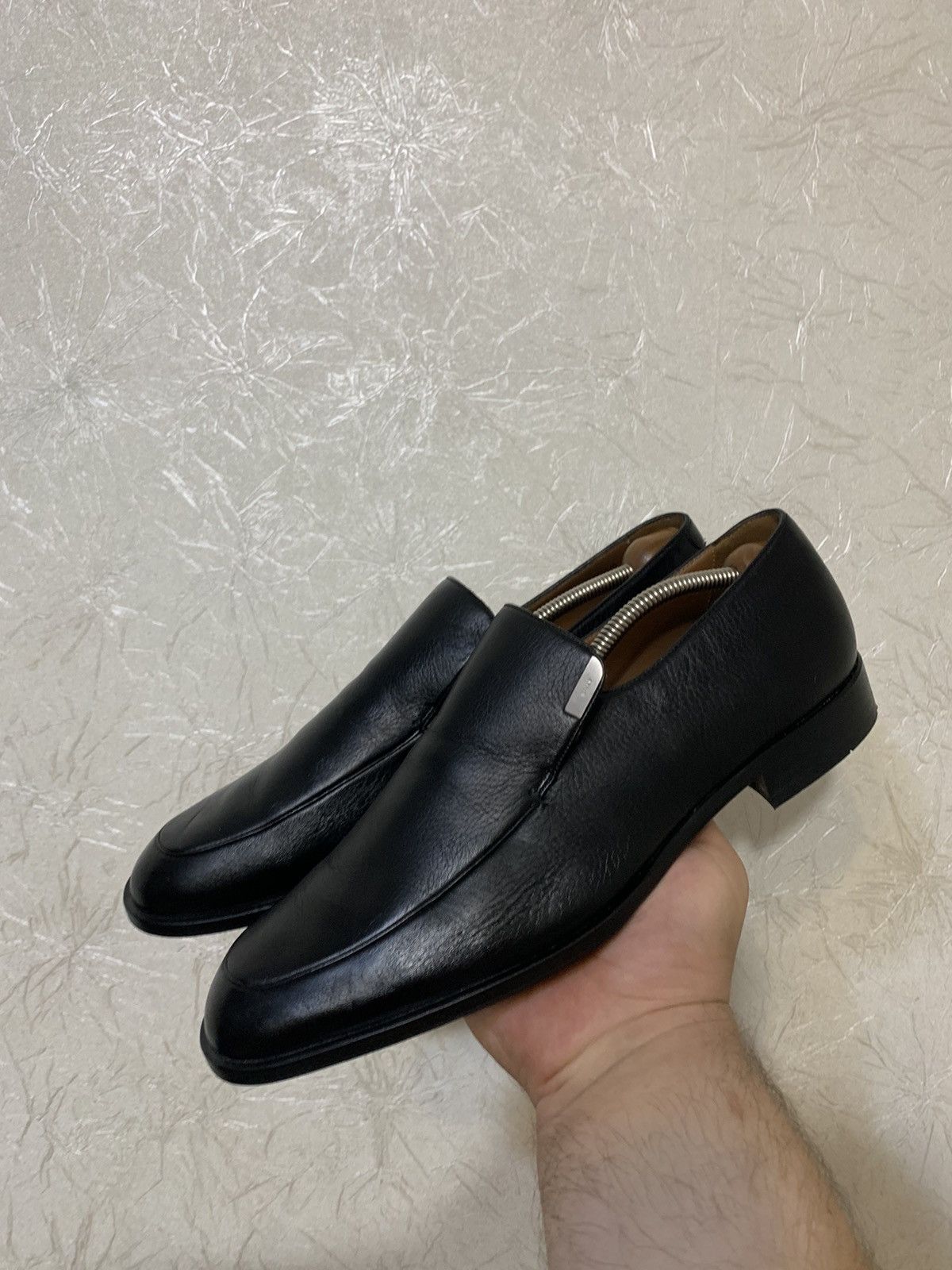 Bally Bally Arakis Men’s Black Leather Loafers Size US10 Size US 10 / EU 43 - 2 Thumbnail