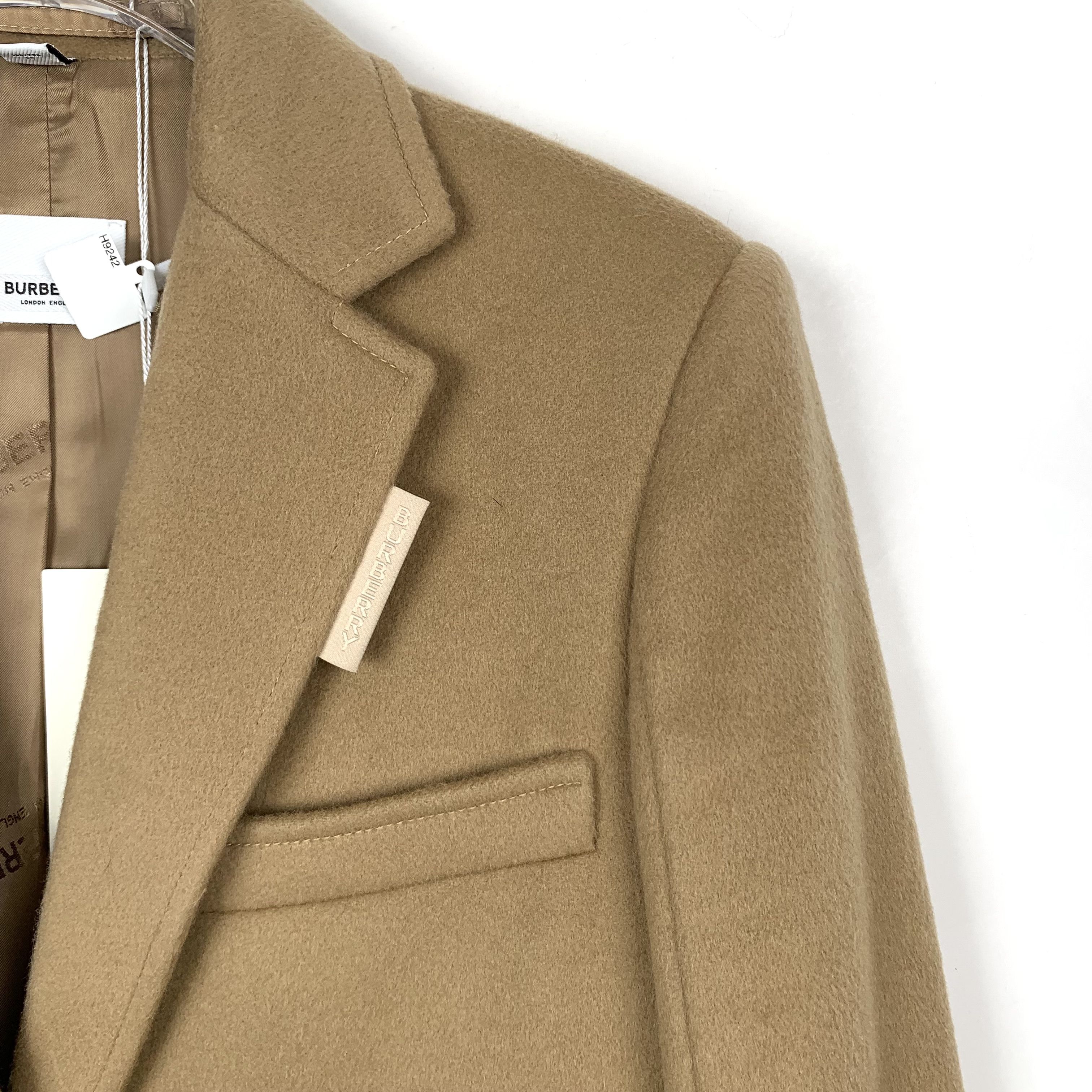Burberry Burberry Brown Wool-Cashmere Blend Overcoat (Size XS) Size US XS / EU 42 / 0 - 7 Thumbnail