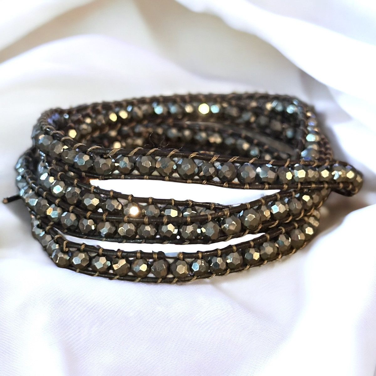 Other Leather and bead wrap bracelet Size ONE SIZE - 1 Thumbnail
