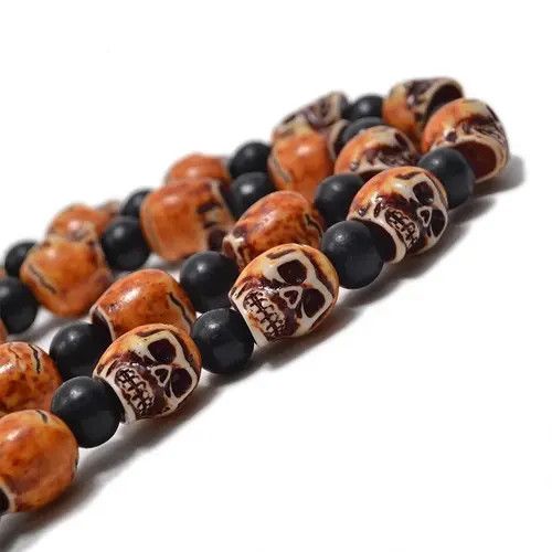 Jewelry Skull Beads Necklace Size ONE SIZE - 3 Thumbnail