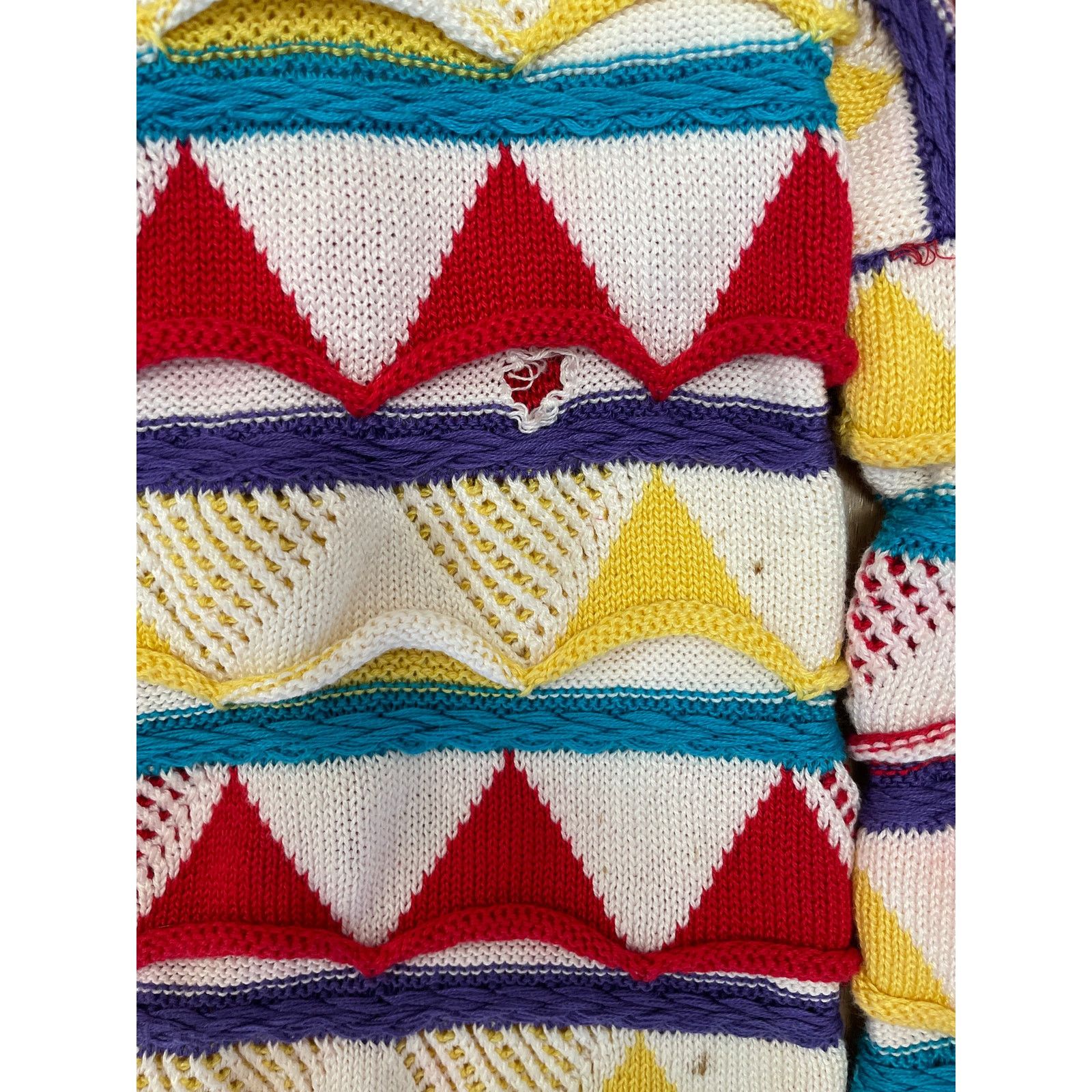 Coogi Vintage 1990's Coogi Geometric Pullover Knitted Sweater M Size US M / EU 48-50 / 2 - 6 Thumbnail