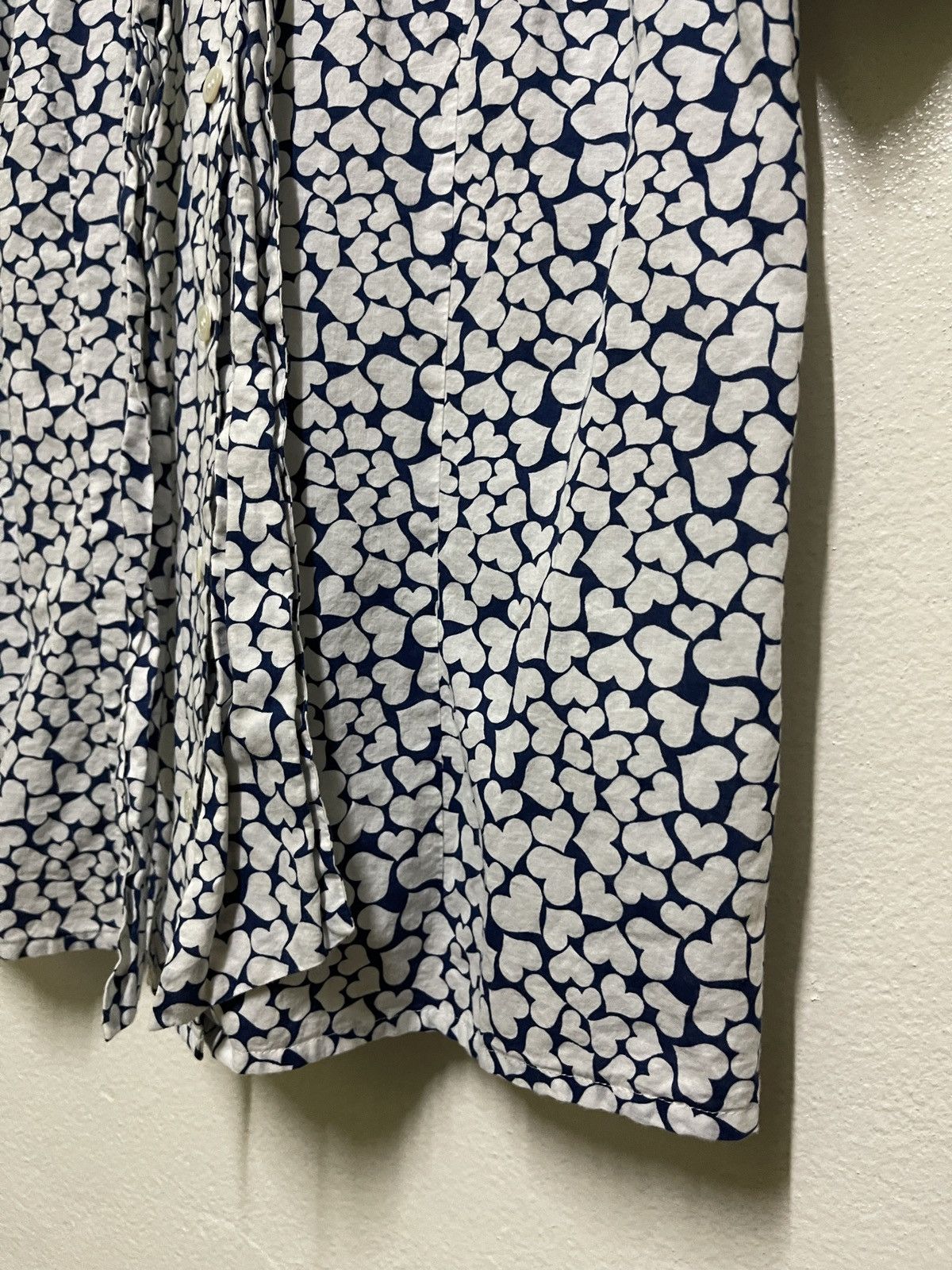 agnes b. Agnes b. Love Full Print Shirt Long Collar Size XS / US 0-2 / IT 36-38 - 5 Thumbnail