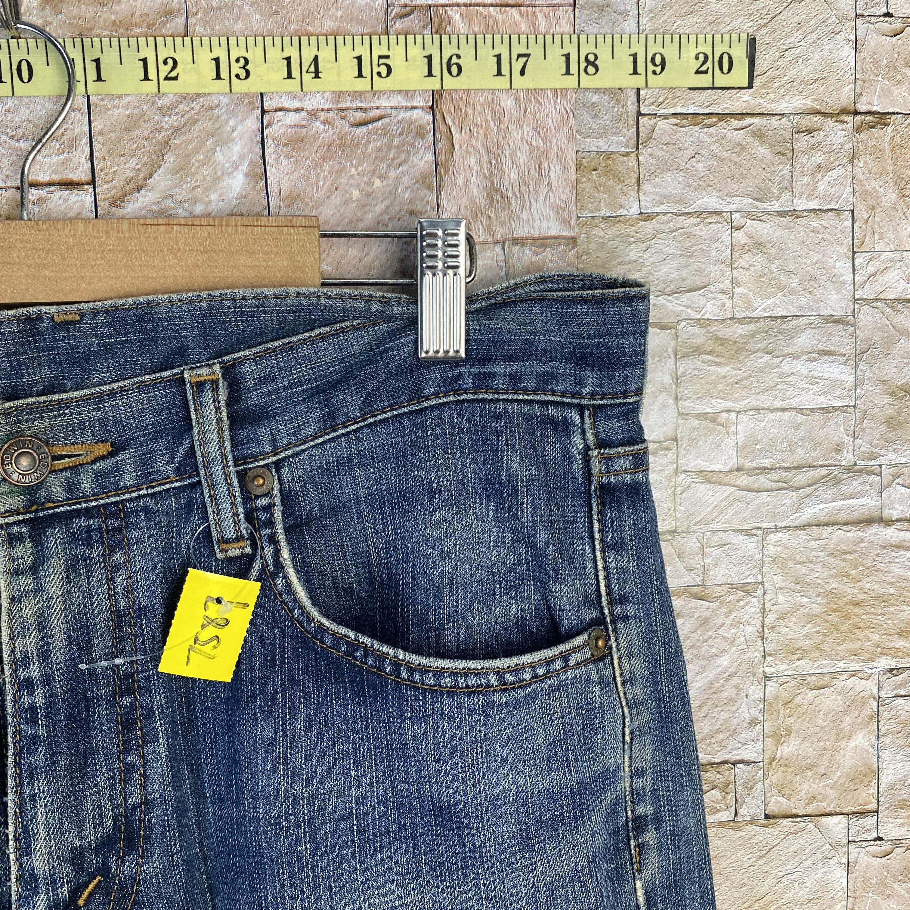 Edwin Edwin Blue Denim vintage Pants #7587 Size US 32 / EU 48 - 7 Thumbnail