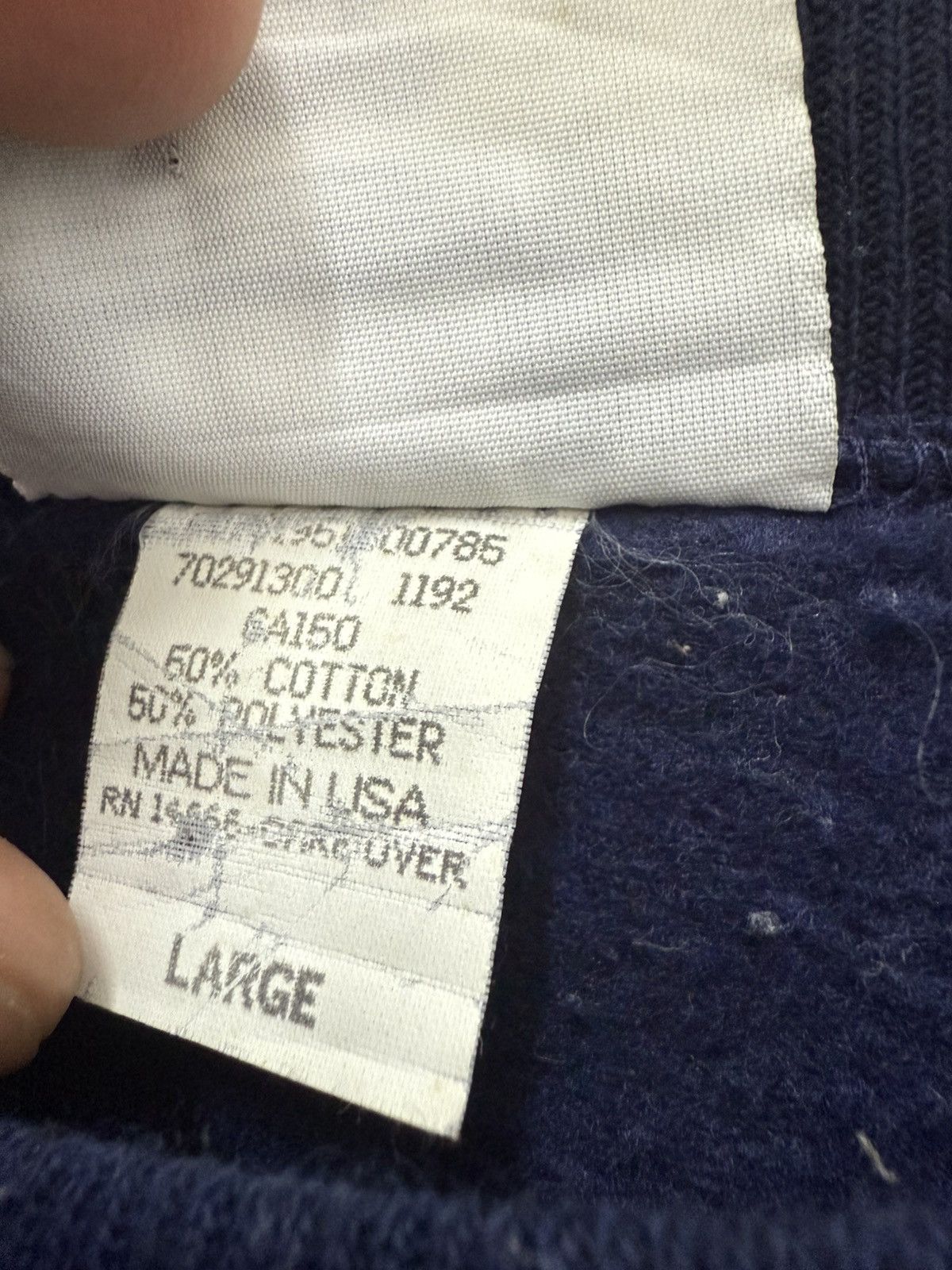 Lee 🔥 VINTAGE 90's LEE MADE IN USA iCONIC LOGO SWEATSHIRT - L Size US M / EU 48-50 / 2 - 6 Thumbnail