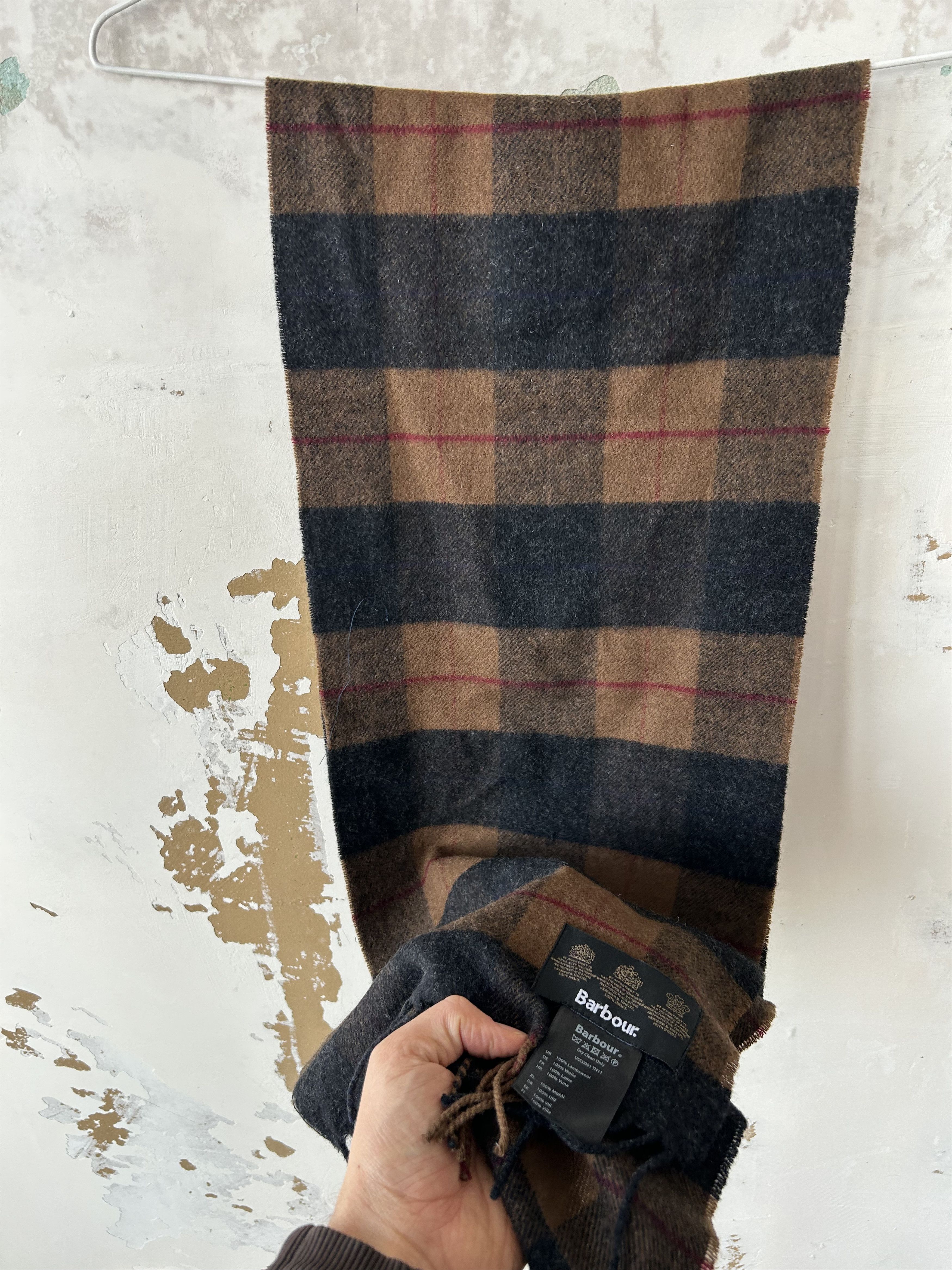 Barbour Barbour Tartan Lambswool Scarf Classic Size ONE SIZE - 4 Thumbnail