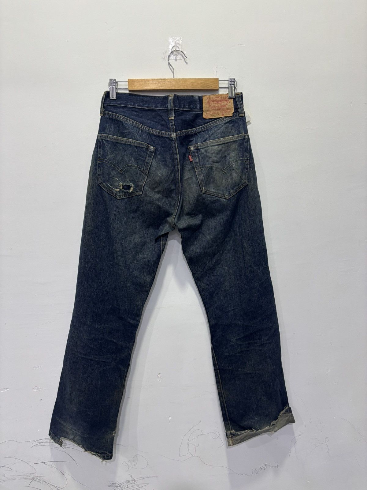 Levi's Vintage Levis 501XX Selvedge Jeans Size US 30 / EU 46 - 6 Thumbnail