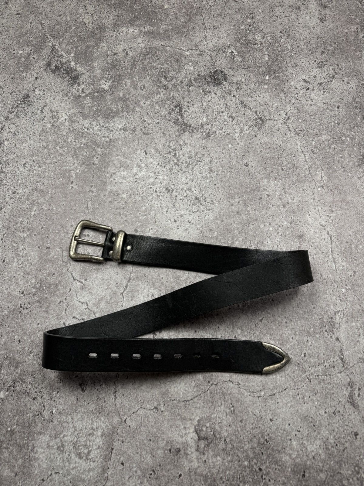 Japanese Brand 00’S NUMBER NINE STYLE JAPAN LEATHER Y2K BELT JAPANESE RARE Size ONE SIZE - 9 Thumbnail