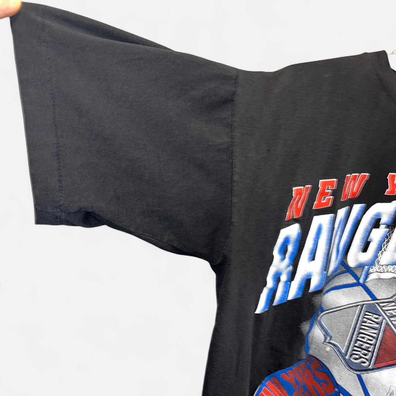 Vintage 1994 New York Rangers Magic Johnson Tees Size US L / EU 52-54 / 3 - 4 Thumbnail