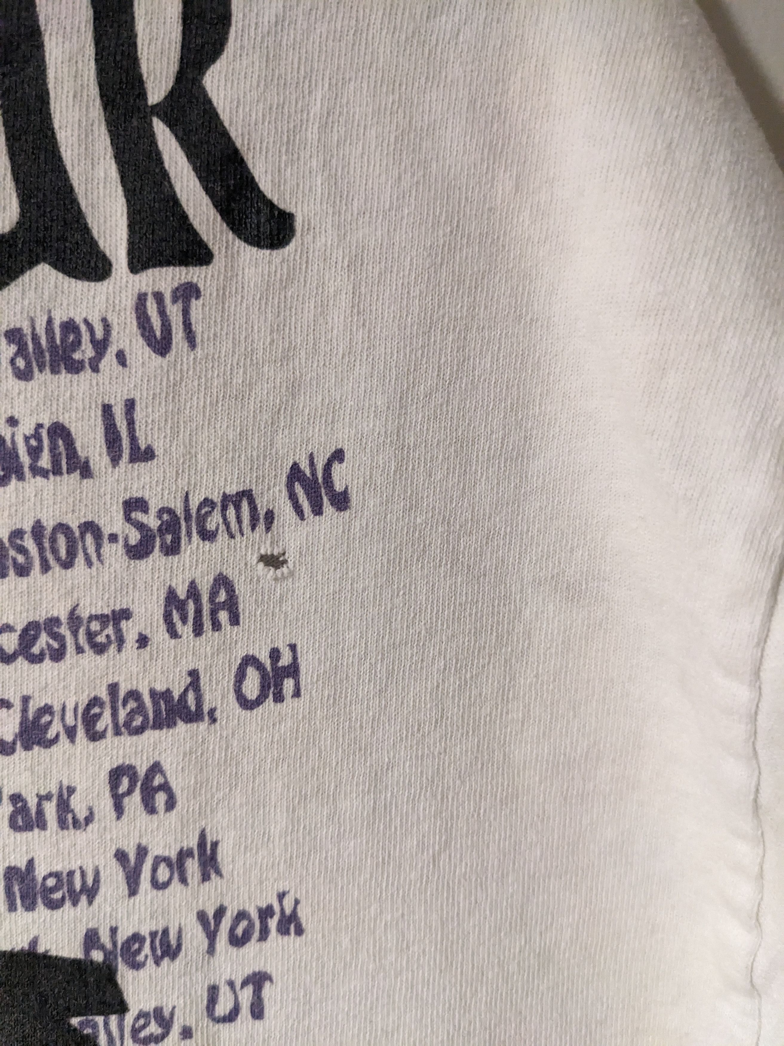 Band Tees × Vintage Vintage 1998 Phish on Tour White Medium Long-Sleeve T-Shirt Size US M / EU 48-50 / 2 - 4 Thumbnail