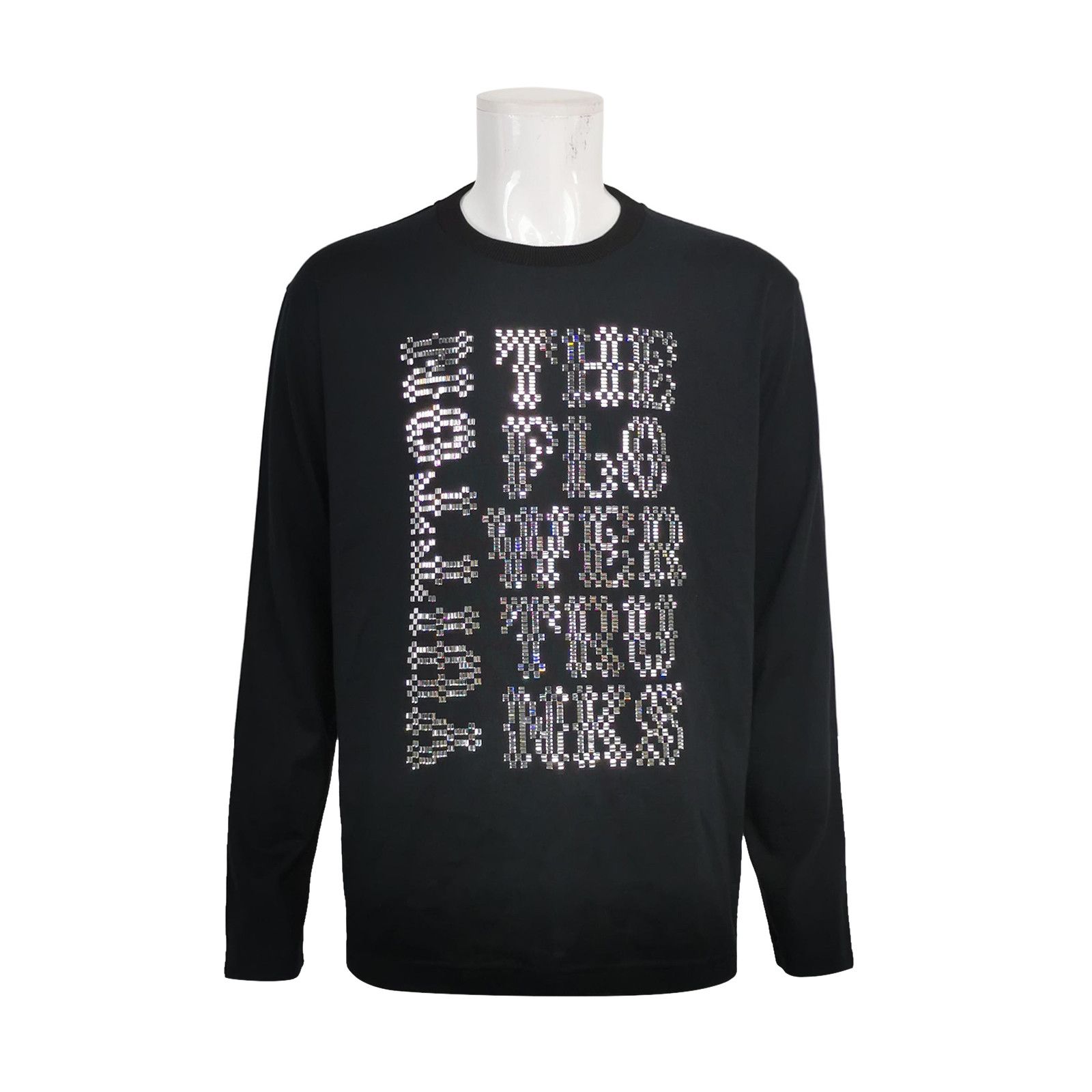 Louis Vuitton Louis Vuitton Embellished Wool Long Sleeve T-Shirt Size XL Size US XL / EU 56 / 4 - 1 Thumbnail